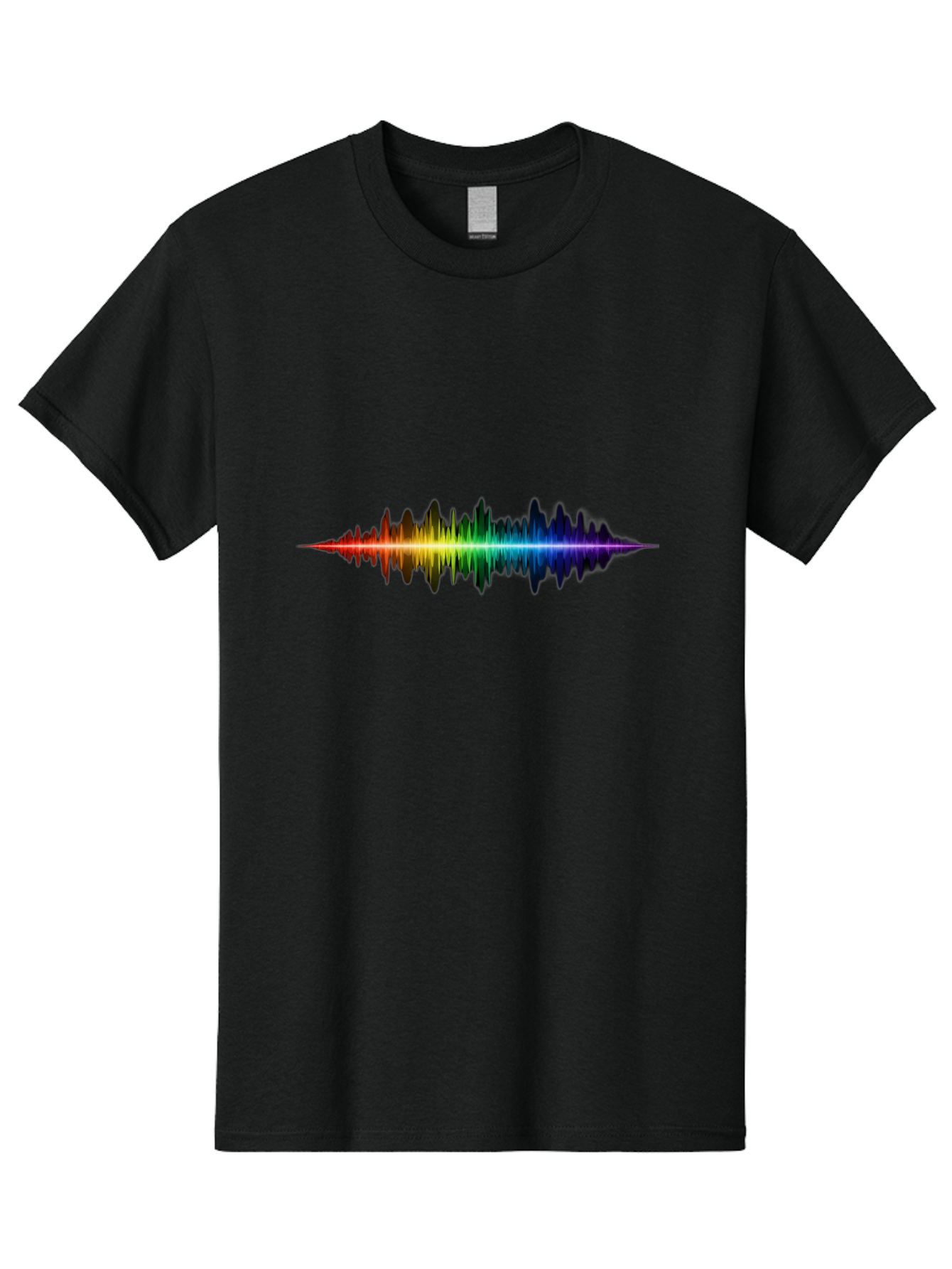 Rainbow-Sound-Wave Men'S Graphic Tee, 100% Cotton, Comfortable Casual Summer Wear, Machine Washable, Vintage Camera, Old Camera, Antique Camera, Black Camera, Classic Photography, Photography Equipment, Nostalgic Device, Film Camera, Bai295 10