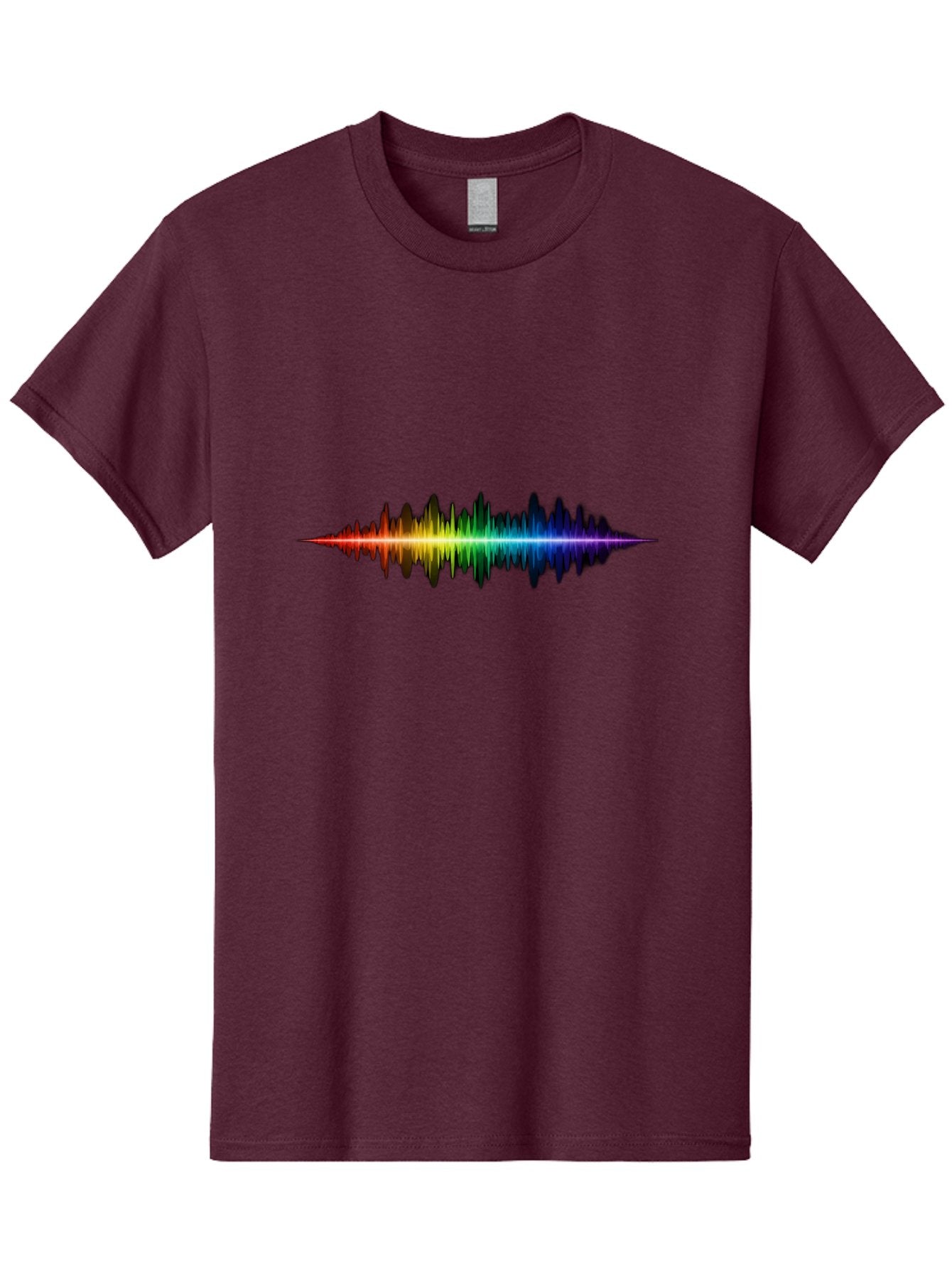 Rainbow-Sound-Wave Men'S Graphic Tee, 100% Cotton, Comfortable Casual Summer Wear, Machine Washable, Vintage Camera, Old Camera, Antique Camera, Black Camera, Classic Photography, Photography Equipment, Nostalgic Device, Film Camera, Bai295 7