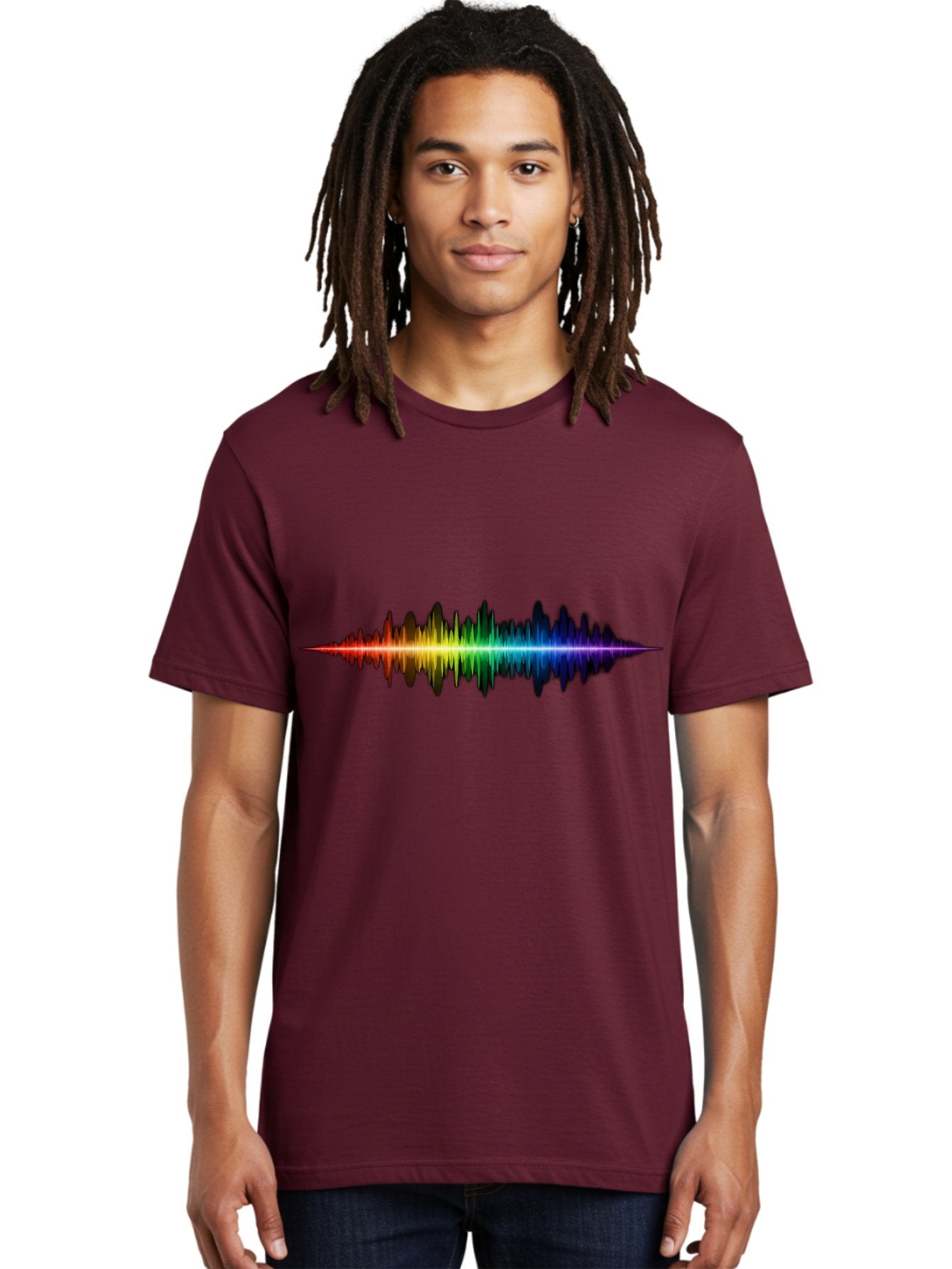 Rainbow-Sound-Wave Men'S Graphic Tee, 100% Cotton, Comfortable Casual Summer Wear, Machine Washable, Vintage Camera, Old Camera, Antique Camera, Black Camera, Classic Photography, Photography Equipment, Nostalgic Device, Film Camera, Bai295 16