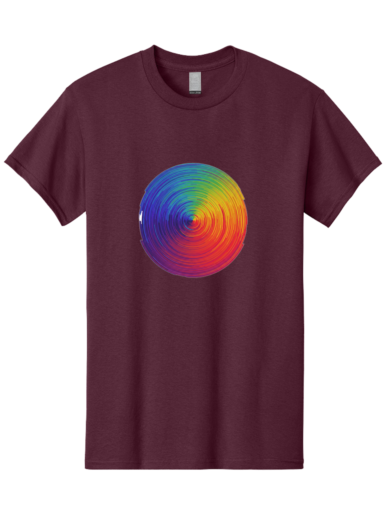 Rainbow-Spiral-Circle Men'S Graphic Tee, 100% Cotton, Comfortable Casual Summer Wear, Machine Washable, Vintage Camera, Old Camera, Antique Camera, Black Camera, Classic Photography, Photography Equipment, Nostalgic Device, Film Camera, Bai296 8