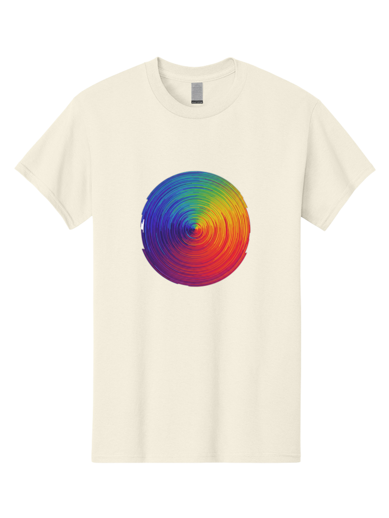 Rainbow-Spiral-Circle Men'S Graphic Tee, 100% Cotton, Comfortable Casual Summer Wear, Machine Washable, Vintage Camera, Old Camera, Antique Camera, Black Camera, Classic Photography, Photography Equipment, Nostalgic Device, Film Camera, Bai296 3