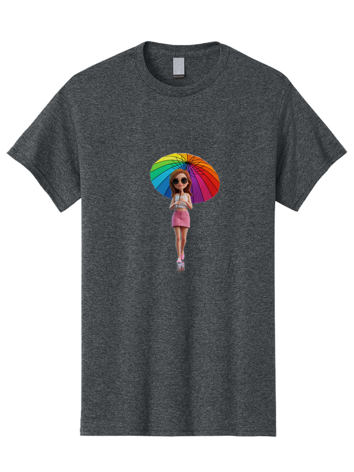 Rainbow-Umbrella-Girl Men'S Graphic Tee, 100% Cotton, Comfortable Casual Summer Wear, Machine Washable, Vintage Camera, Old Camera, Antique Camera, Black Camera, Classic Photography, Photography Equipment, Nostalgic Device, Film Camera, Bai297 13