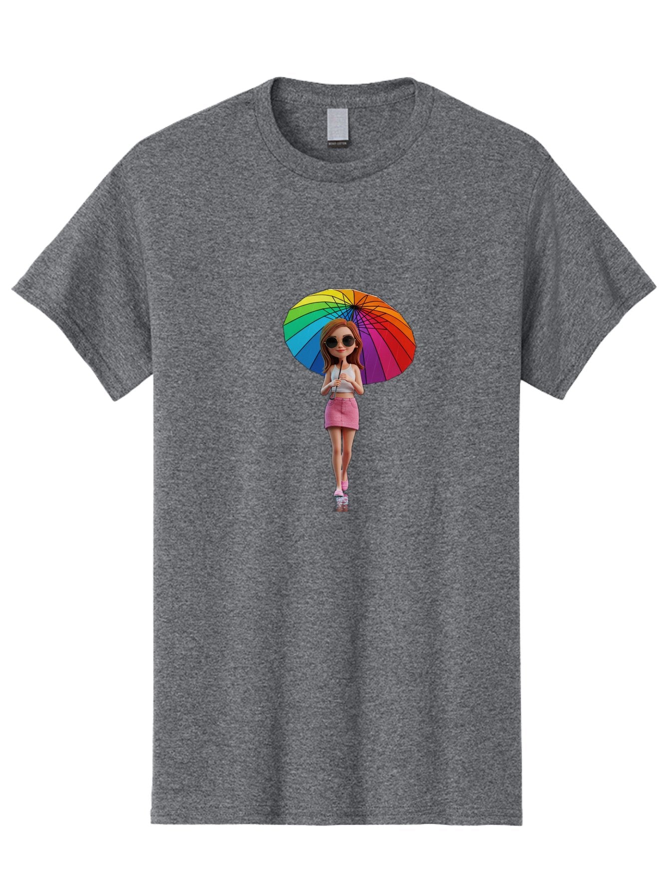 Rainbow-Umbrella-Girl Men'S Graphic Tee, 100% Cotton, Comfortable Casual Summer Wear, Machine Washable, Vintage Camera, Old Camera, Antique Camera, Black Camera, Classic Photography, Photography Equipment, Nostalgic Device, Film Camera, Bai297 12
