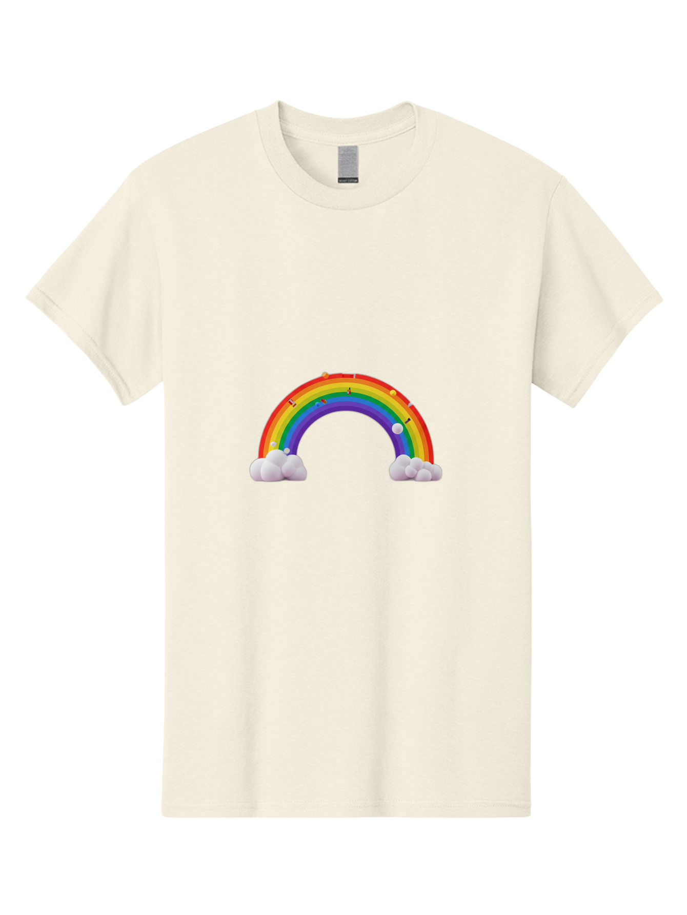 Rainbow-With-Clouds Men'S Graphic Tee, 100% Cotton, Comfortable Casual Summer Wear, Machine Washable, Vintage Camera, Old Camera, Antique Camera, Black Camera, Classic Photography, Photography Equipment, Nostalgic Device, Film Camera, Bai298 10