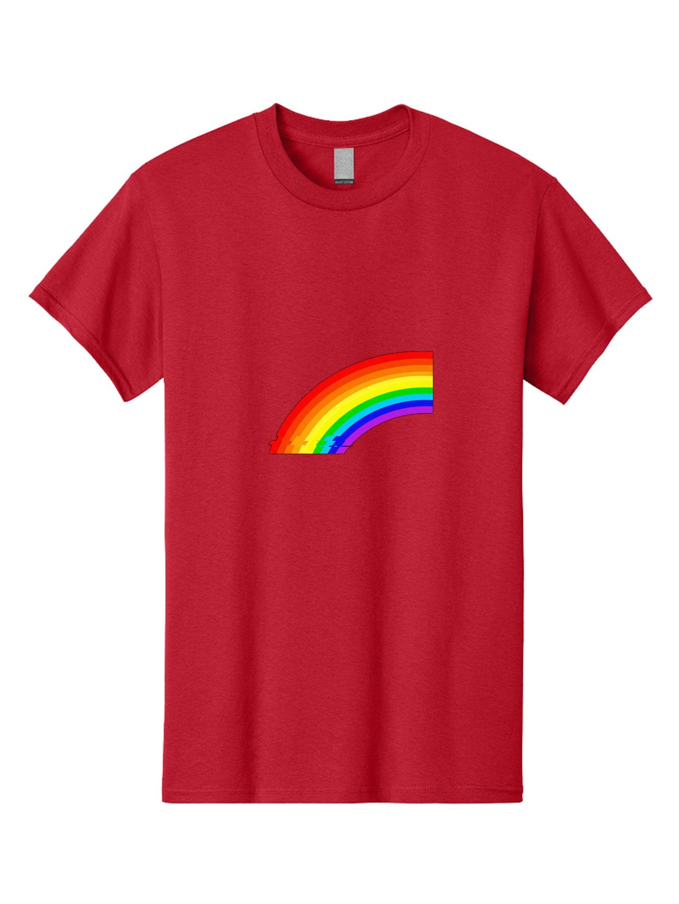 Rainbow Men'S Graphic Tee, 100% Cotton, Comfortable Casual Summer Wear, Machine Washable, Vintage Camera, Old Camera, Antique Camera, Black Camera, Classic Photography, Photography Equipment, Nostalgic Device, Film Camera, Camera Art Bai299