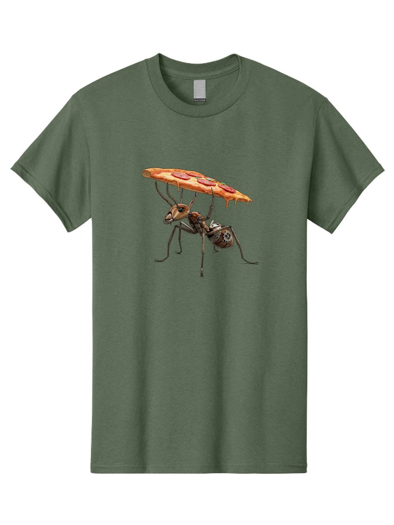 Robot-Ant-Pizza-Carrier Men'S Graphic Tee, 100% Cotton, Comfortable Casual Summer Wear, Machine Washable, Vintage Camera, Old Camera, Antique Camera, Black Camera, Classic Photography, Photography Equipment, Nostalgic Device, Film Camera, Bai303 12