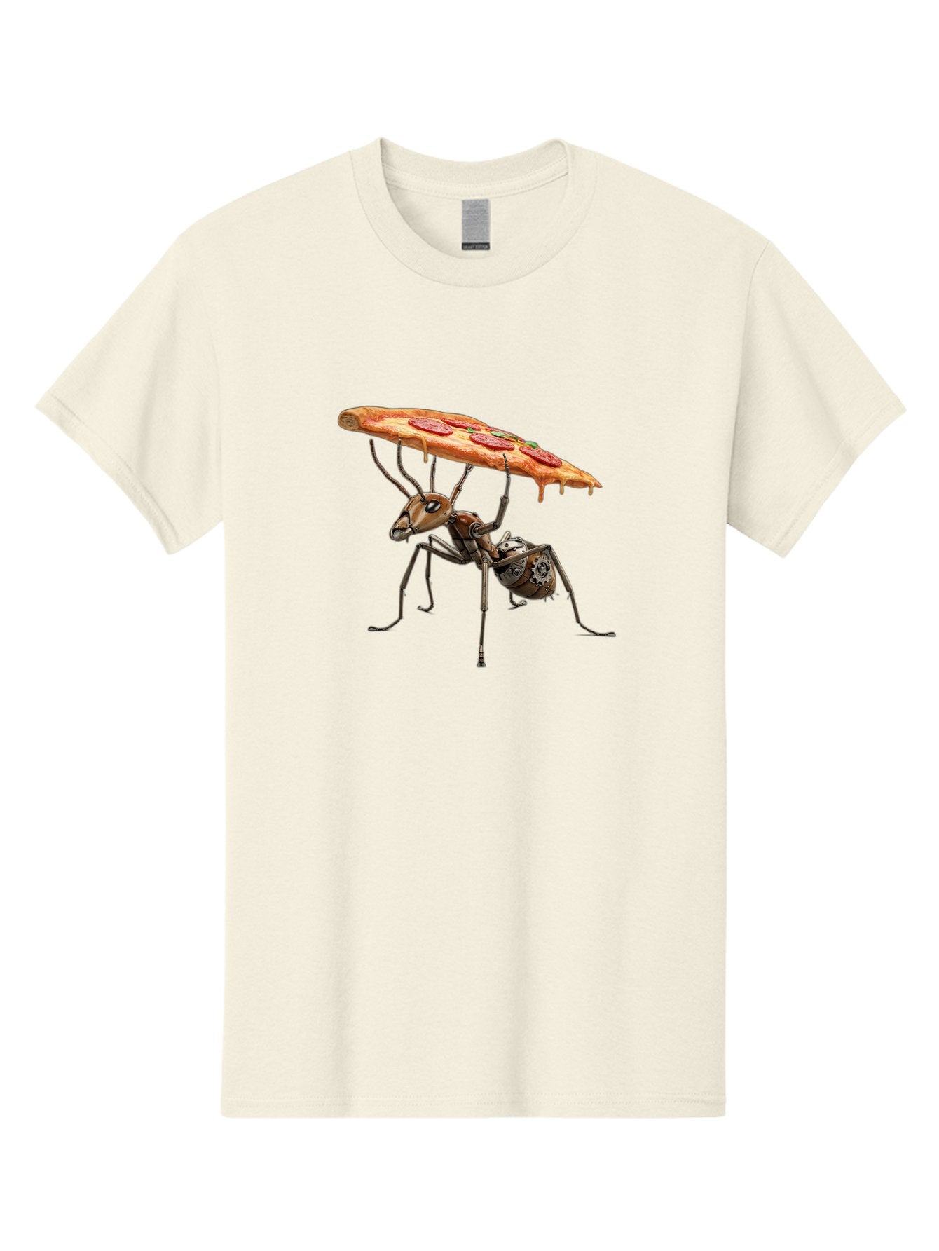Robot-Ant-Pizza-Carrier Men'S Graphic Tee, 100% Cotton, Comfortable Casual Summer Wear, Machine Washable, Vintage Camera, Old Camera, Antique Camera, Black Camera, Classic Photography, Photography Equipment, Nostalgic Device, Film Camera, Bai303 6