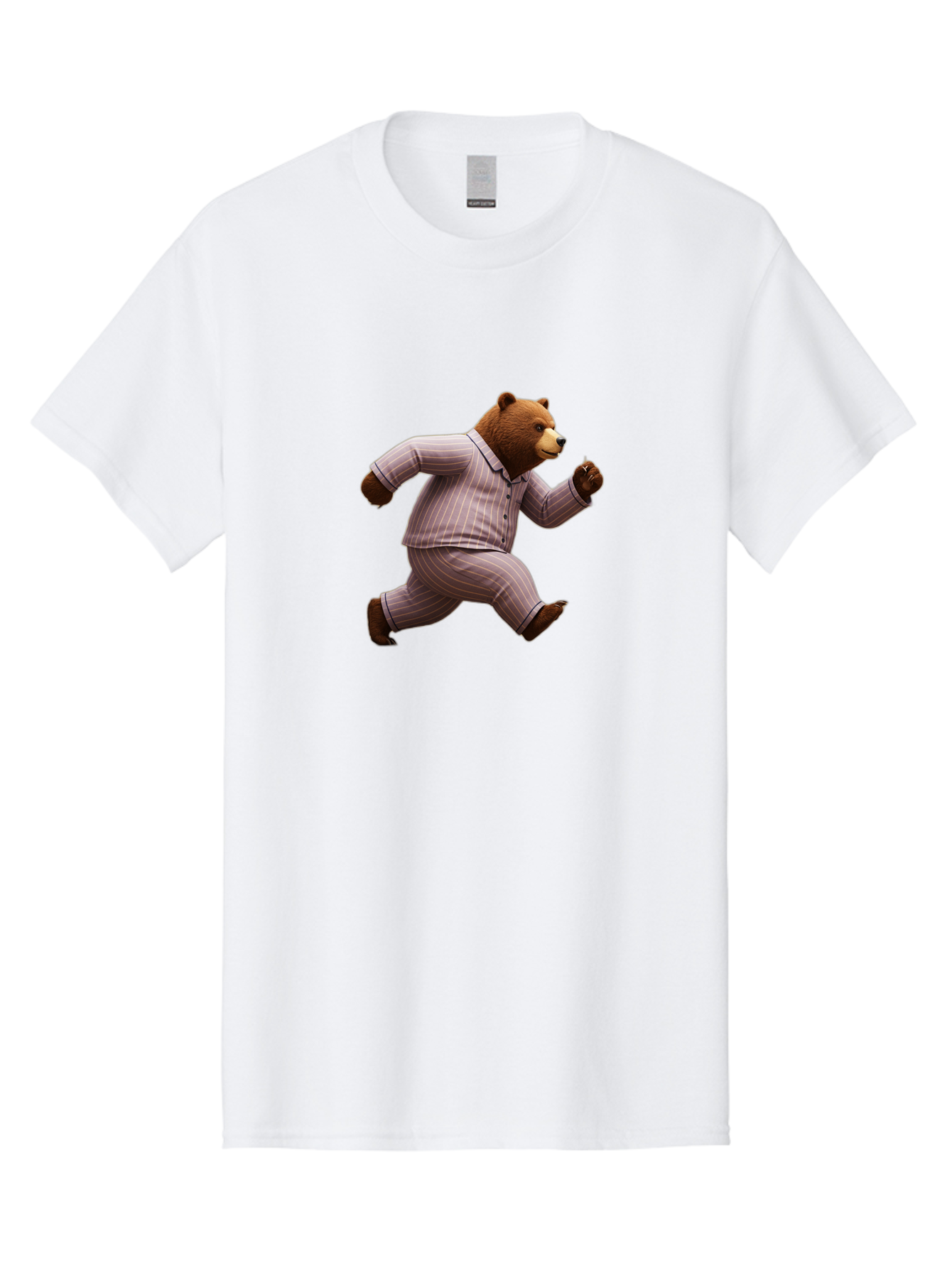 Running-Bear-In-Pajamas Men'S Graphic Tee, 100% Cotton, Comfortable Casual Summer Wear, Machine Washable, Vintage Camera, Old Camera, Antique Camera, Black Camera, Classic Photography, Photography Equipment, Nostalgic Device, Film Camera, Bai308