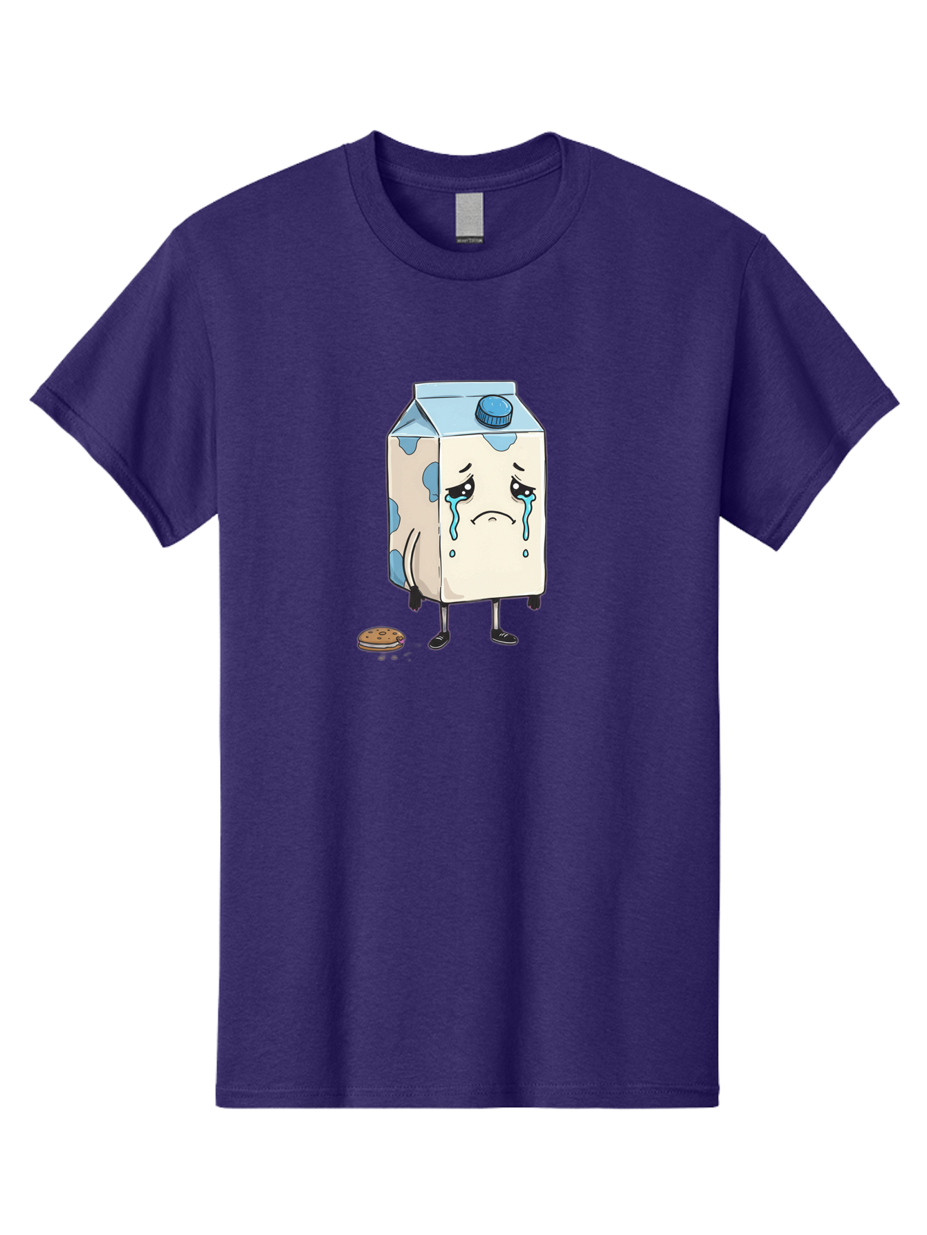 Sad-Milk-2 Men'S Graphic Tee, 100% Cotton, Comfortable Casual Summer Wear, Machine Washable, Vintage Camera, Old Camera, Antique Camera, Black Camera, Classic Photography, Photography Equipment, Nostalgic Device, Film Camera, Camera Art Bai319