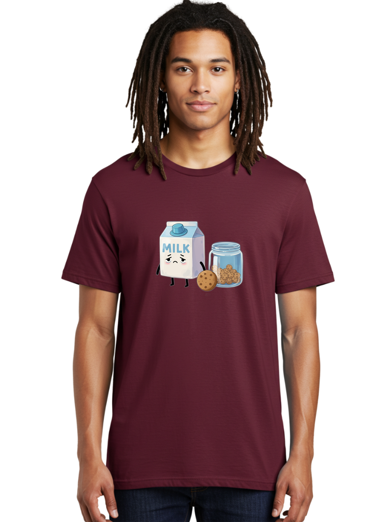 Sad-Milk-3 Men'S Graphic Tee, 100% Cotton, Comfortable Casual Summer Wear, Machine Washable, Vintage Camera, Old Camera, Antique Camera, Black Camera, Classic Photography, Photography Equipment, Nostalgic Device, Film Camera, Camera Art Bai320 22