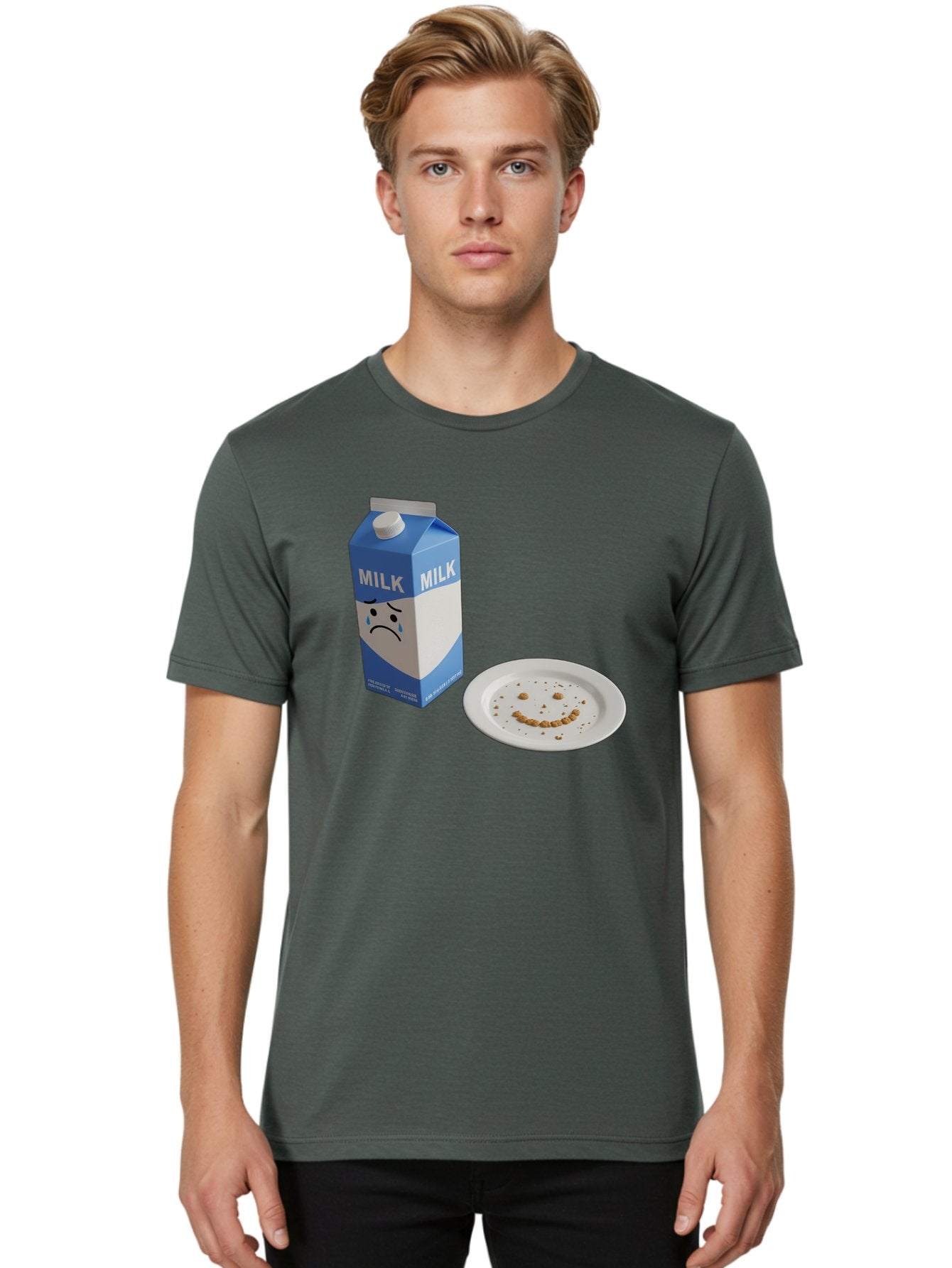 Sad-Milk-4 Men'S Graphic Tee, 100% Cotton, Comfortable Casual Summer Wear, Machine Washable, Vintage Camera, Old Camera, Antique Camera, Black Camera, Classic Photography, Photography Equipment, Nostalgic Device, Film Camera, Camera Art Bai321 29