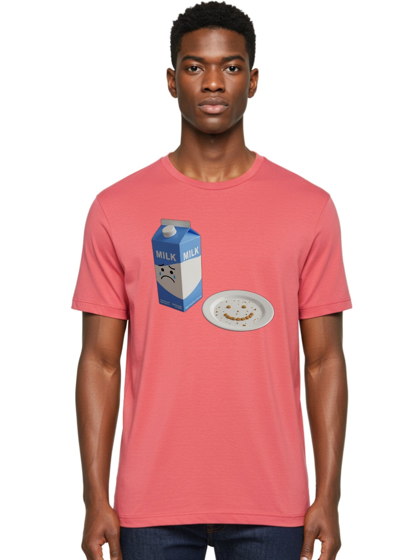 Sad-Milk-4 Men'S Graphic Tee, 100% Cotton, Comfortable Casual Summer Wear, Machine Washable, Vintage Camera, Old Camera, Antique Camera, Black Camera, Classic Photography, Photography Equipment, Nostalgic Device, Film Camera, Camera Art Bai321 24