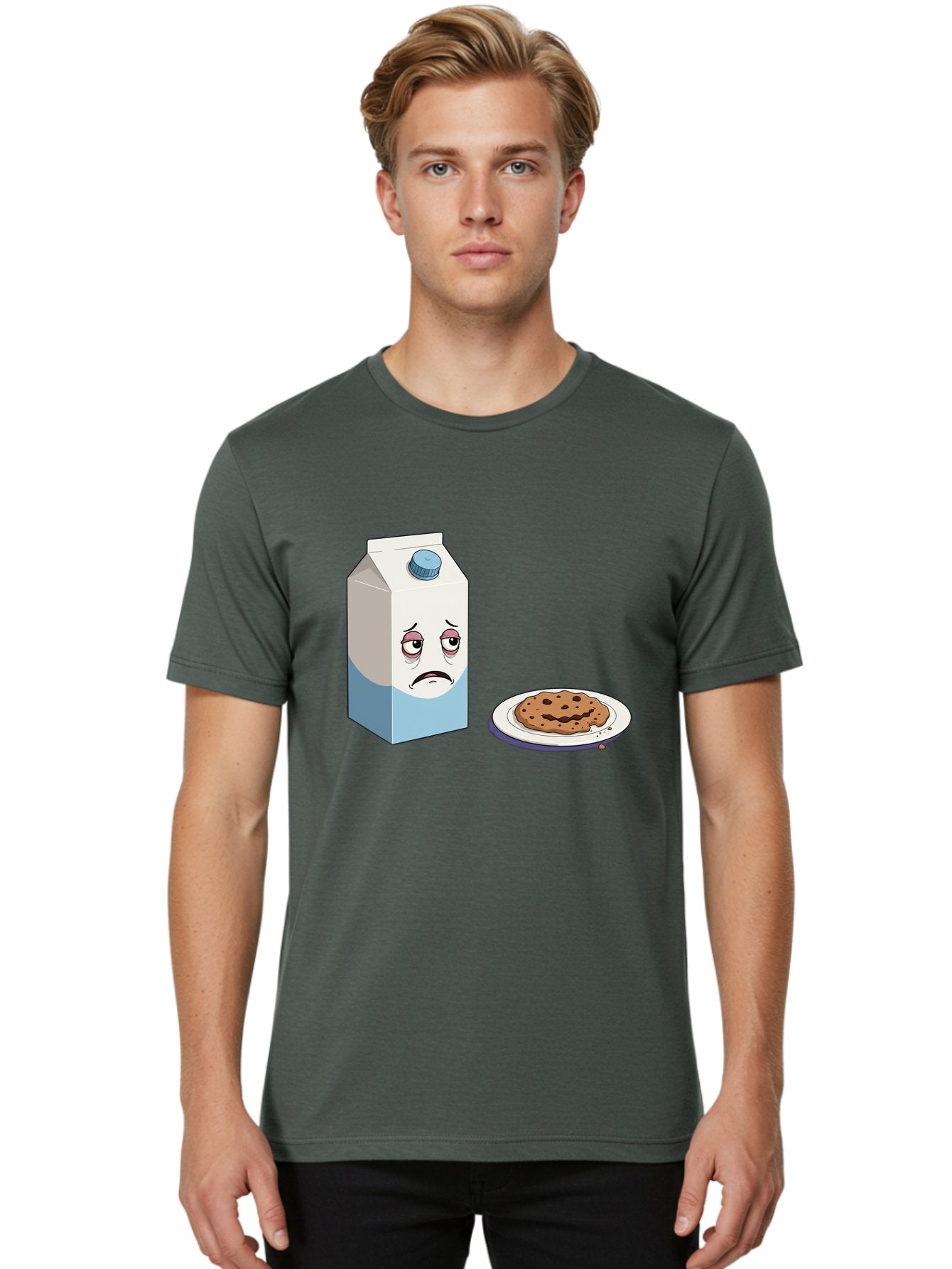 Sad-Milk-5 Men'S Graphic Tee, 100% Cotton, Comfortable Casual Summer Wear, Machine Washable, Vintage Camera, Old Camera, Antique Camera, Black Camera, Classic Photography, Photography Equipment, Nostalgic Device, Film Camera, Camera Art Bai322 19