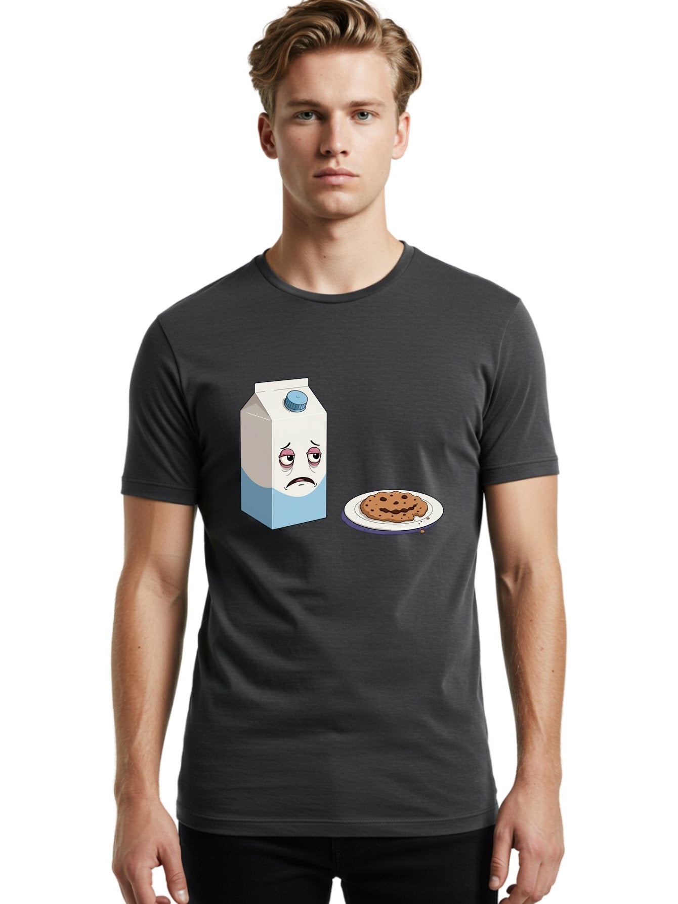 Sad-Milk-5 Men'S Graphic Tee, 100% Cotton, Comfortable Casual Summer Wear, Machine Washable, Vintage Camera, Old Camera, Antique Camera, Black Camera, Classic Photography, Photography Equipment, Nostalgic Device, Film Camera, Camera Art Bai322 20