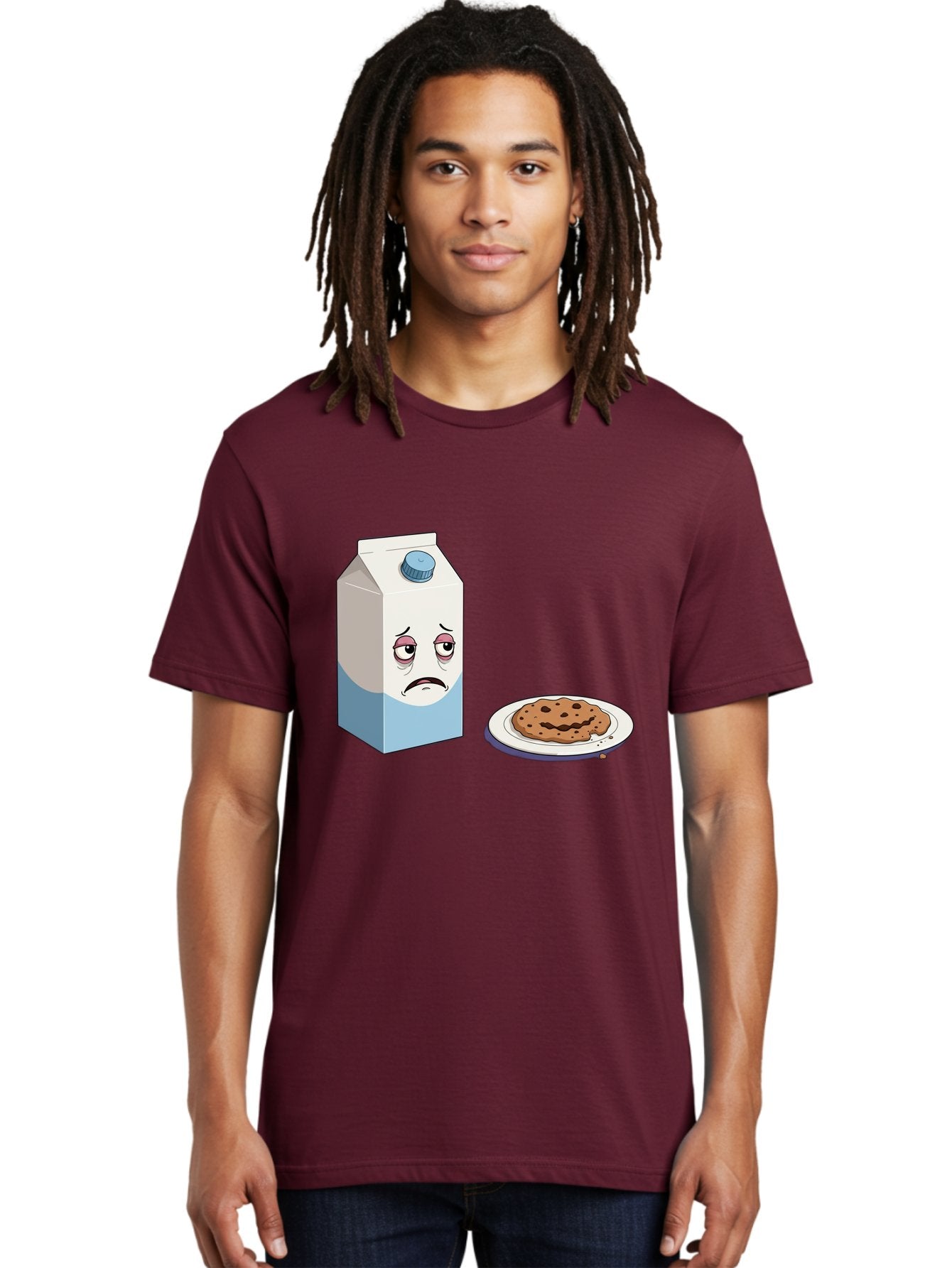 Sad-Milk-5 Men'S Graphic Tee, 100% Cotton, Comfortable Casual Summer Wear, Machine Washable, Vintage Camera, Old Camera, Antique Camera, Black Camera, Classic Photography, Photography Equipment, Nostalgic Device, Film Camera, Camera Art Bai322 24