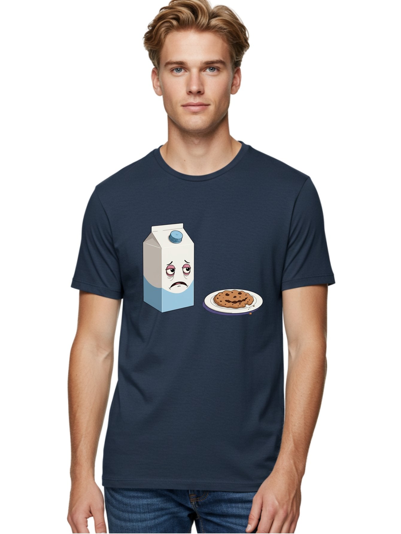 Sad-Milk-5 Men'S Graphic Tee, 100% Cotton, Comfortable Casual Summer Wear, Machine Washable, Vintage Camera, Old Camera, Antique Camera, Black Camera, Classic Photography, Photography Equipment, Nostalgic Device, Film Camera, Camera Art Bai322 30