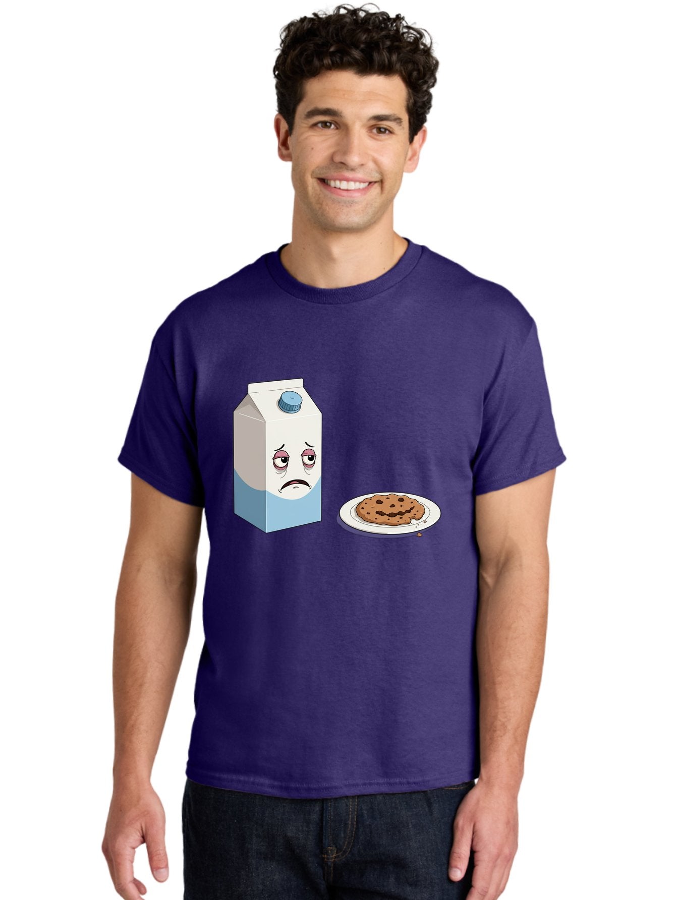 Sad-Milk-5 Men'S Graphic Tee, 100% Cotton, Comfortable Casual Summer Wear, Machine Washable, Vintage Camera, Old Camera, Antique Camera, Black Camera, Classic Photography, Photography Equipment, Nostalgic Device, Film Camera, Camera Art Bai322 22