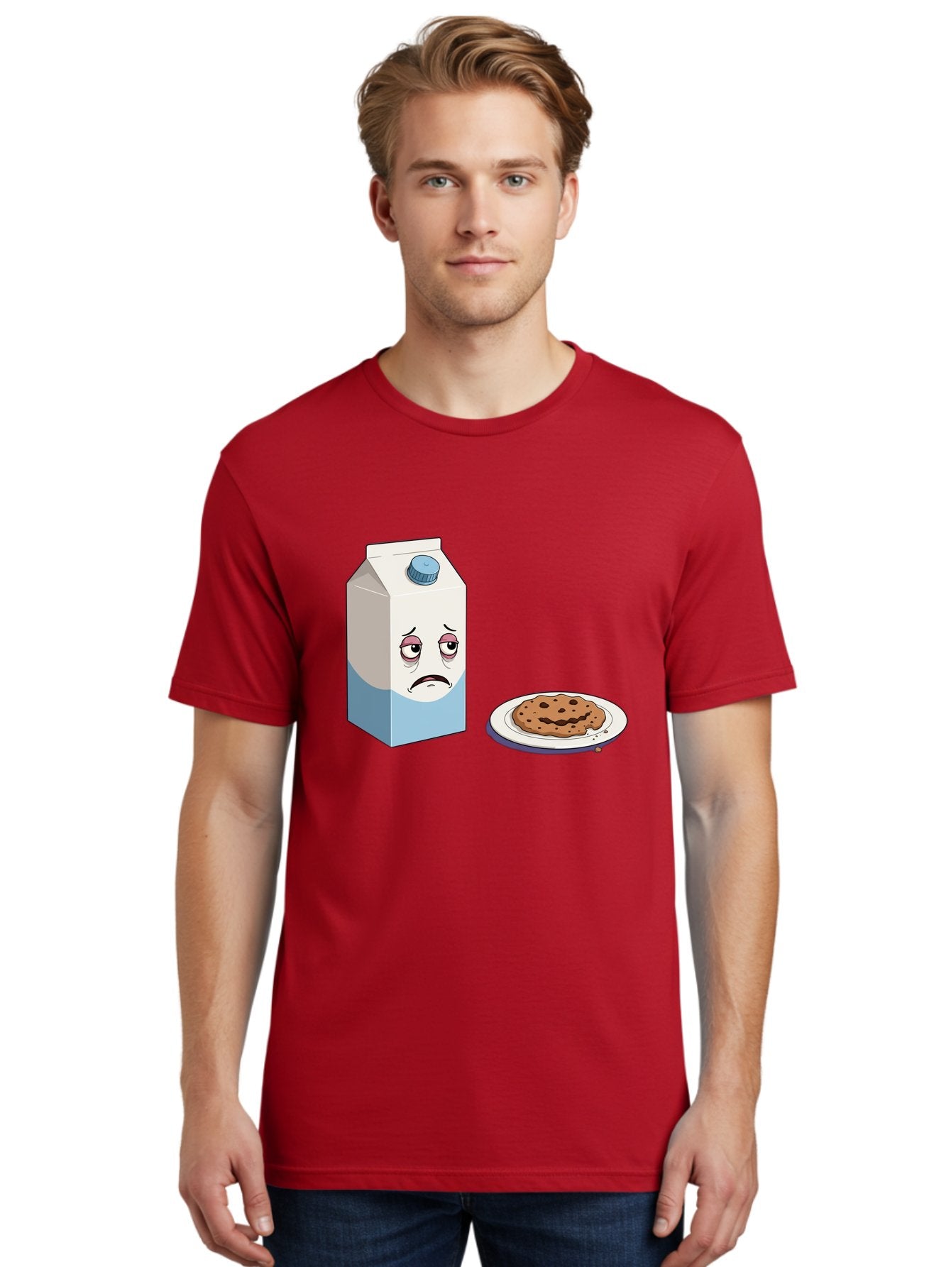 Sad-Milk-5 Men'S Graphic Tee, 100% Cotton, Comfortable Casual Summer Wear, Machine Washable, Vintage Camera, Old Camera, Antique Camera, Black Camera, Classic Photography, Photography Equipment, Nostalgic Device, Film Camera, Camera Art Bai322 25