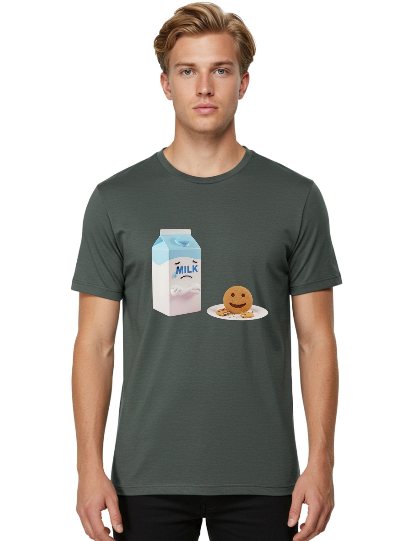 Sad-Milk-6 Men'S Graphic Tee, 100% Cotton, Comfortable Casual Summer Wear, Machine Washable, Vintage Camera, Old Camera, Antique Camera, Black Camera, Classic Photography, Photography Equipment, Nostalgic Device, Film Camera, Camera Art Bai323 16