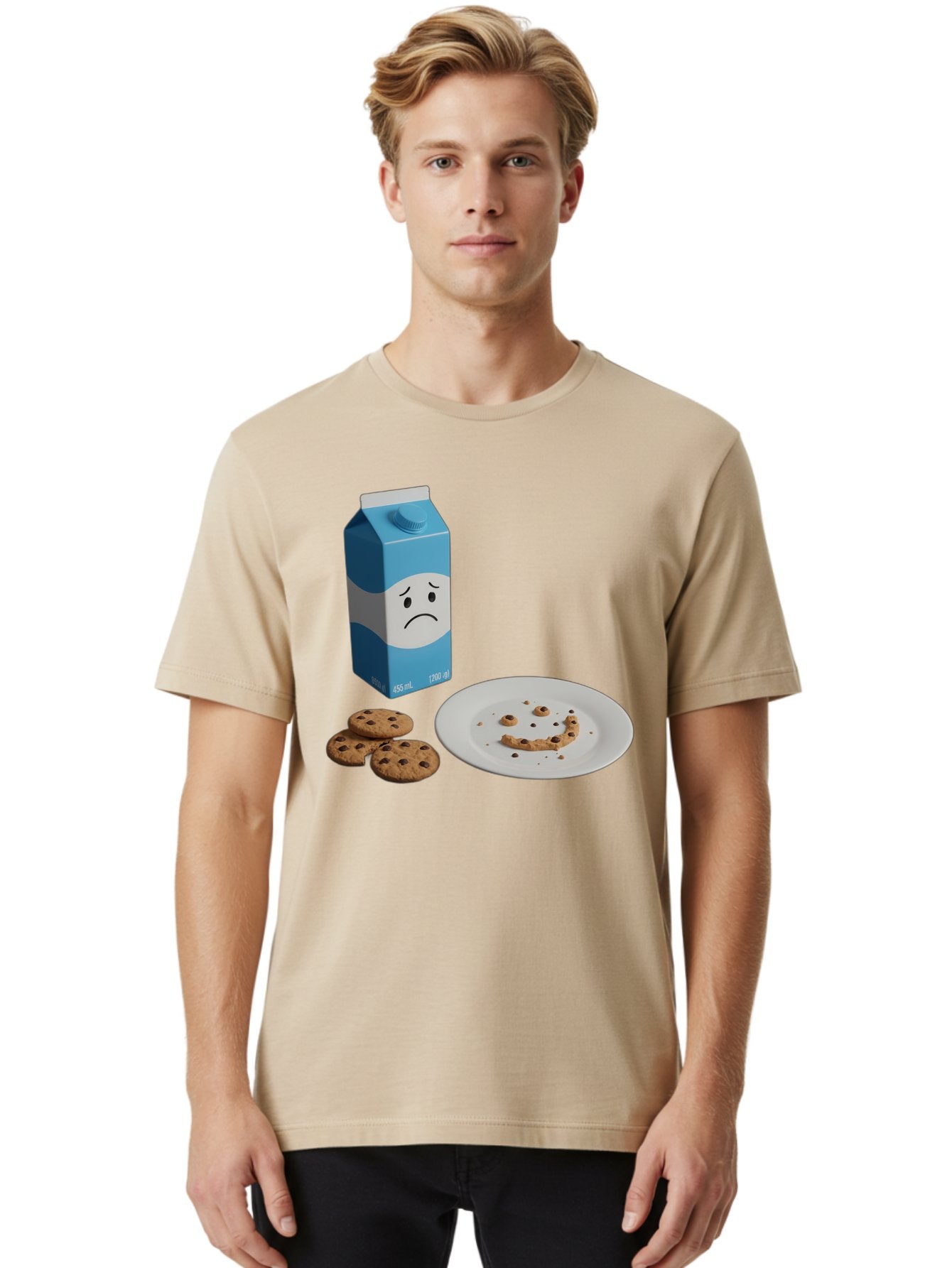 Sad-Milk-Carton-4 Men'S Graphic Tee, 100% Cotton, Comfortable Casual Summer Wear, Machine Washable, Vintage Camera, Old Camera, Antique Camera, Black Camera, Classic Photography, Photography Equipment, Nostalgic Device, Film Camera, Camera Art Bai332 24