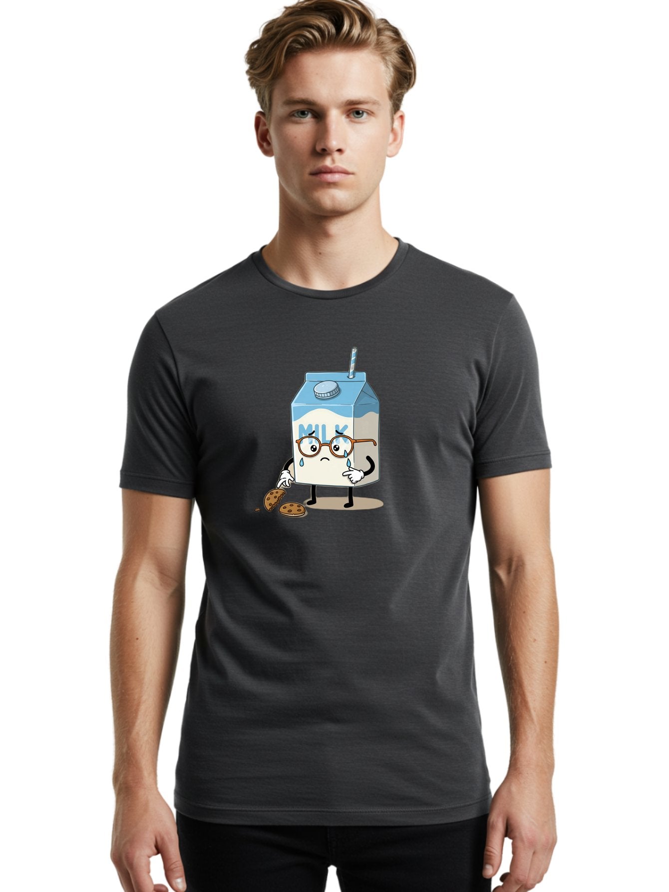 Sad-Milk-Carton Men'S Graphic Tee, 100% Cotton, Comfortable Casual Summer Wear, Machine Washable, Vintage Camera, Old Camera, Antique Camera, Black Camera, Classic Photography, Photography Equipment, Nostalgic Device, Film Camera, Camera Art Bai333 20