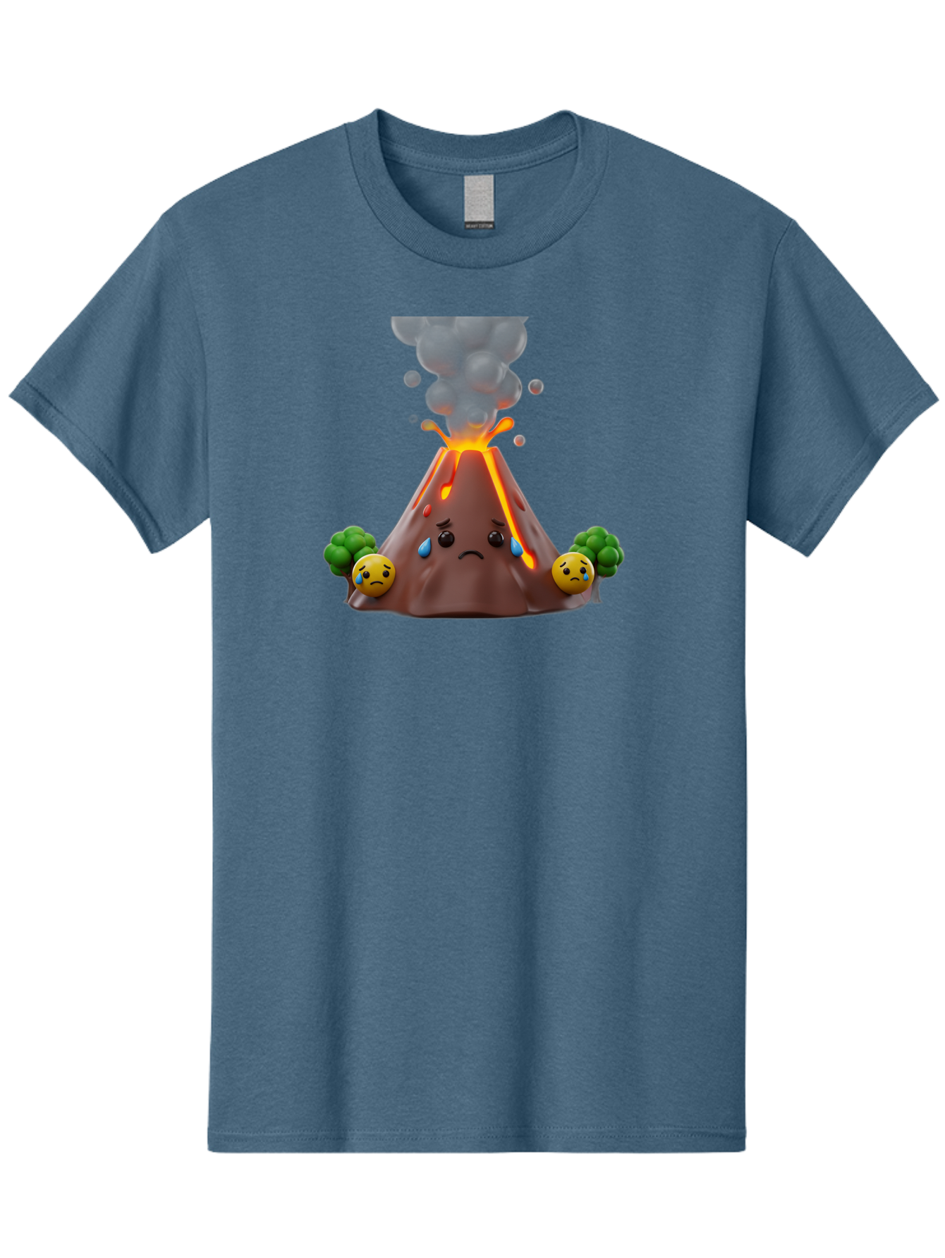 Sad-Volcano-1 Men'S Graphic Tee, 100% Cotton, Comfortable Casual Summer Wear, Machine Washable, Vintage Camera, Old Camera, Antique Camera, Black Camera, Classic Photography, Photography Equipment, Nostalgic Device, Film Camera, Camera Art Bai342