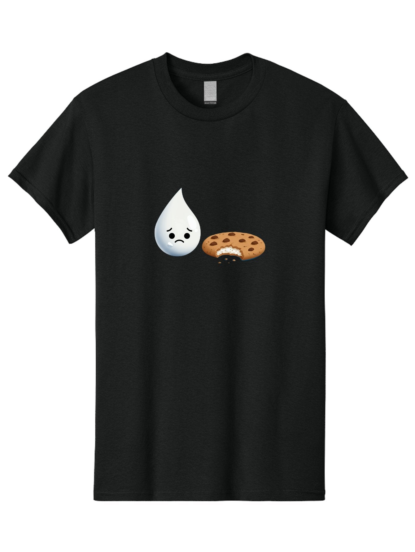 Sad-Water-Droplet-And-Cookie Men'S Graphic Tee, 100% Cotton, Comfortable Casual Summer Wear, Machine Washable, Vintage Camera, Old Camera, Antique Camera, Black Camera, Classic Photography, Photography Equipment, Nostalgic Device, Film Camera, Bai344 10