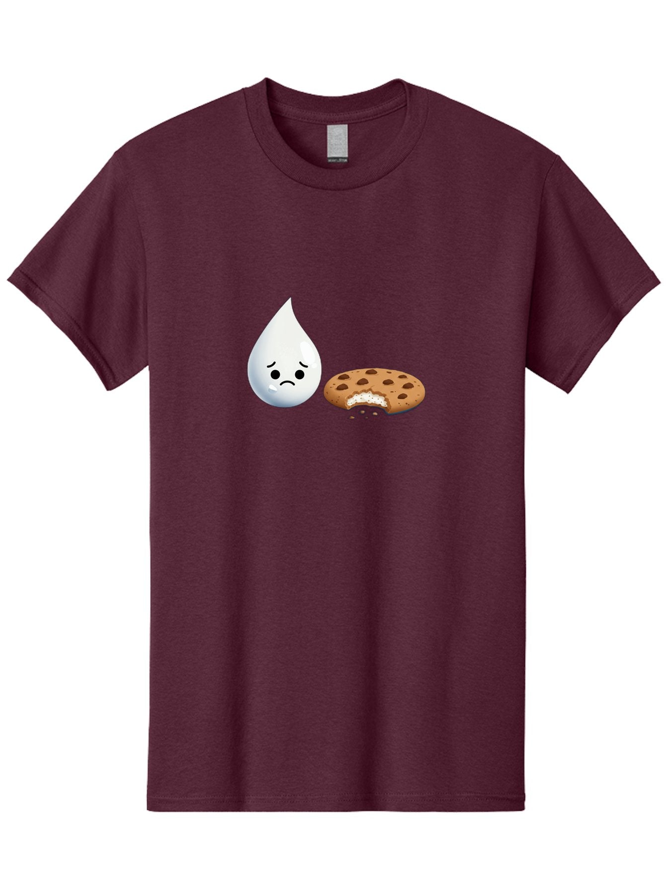 Sad-Water-Droplet-And-Cookie Men'S Graphic Tee, 100% Cotton, Comfortable Casual Summer Wear, Machine Washable, Vintage Camera, Old Camera, Antique Camera, Black Camera, Classic Photography, Photography Equipment, Nostalgic Device, Film Camera, Bai344 8