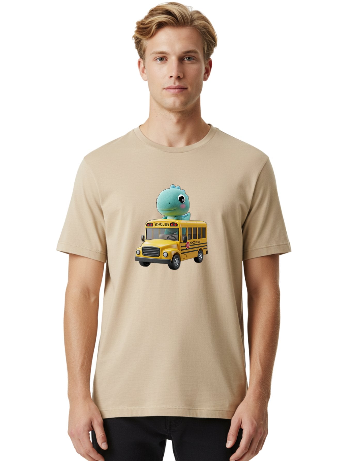 School-Bus-With-Monster Men'S Graphic Tee, 100% Cotton, Comfortable Casual Summer Wear, Machine Washable, Vintage Camera, Old Camera, Antique Camera, Black Camera, Classic Photography, Photography Equipment, Nostalgic Device, Film Camera, Bai349 30