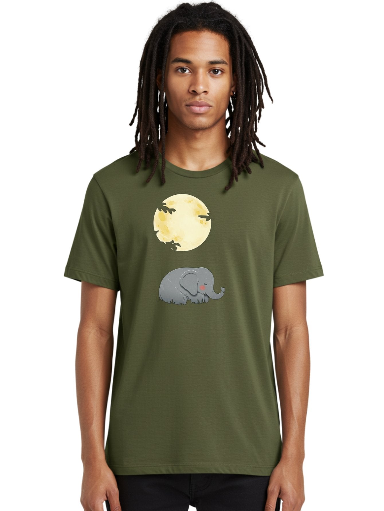 Sleeping-Elephant-1 Men'S Graphic Tee, 100% Cotton, Comfortable Casual Summer Wear, Machine Washable, Vintage Camera, Old Camera, Antique Camera, Black Camera, Classic Photography, Photography Equipment, Nostalgic Device, Film Camera, Bai360 18
