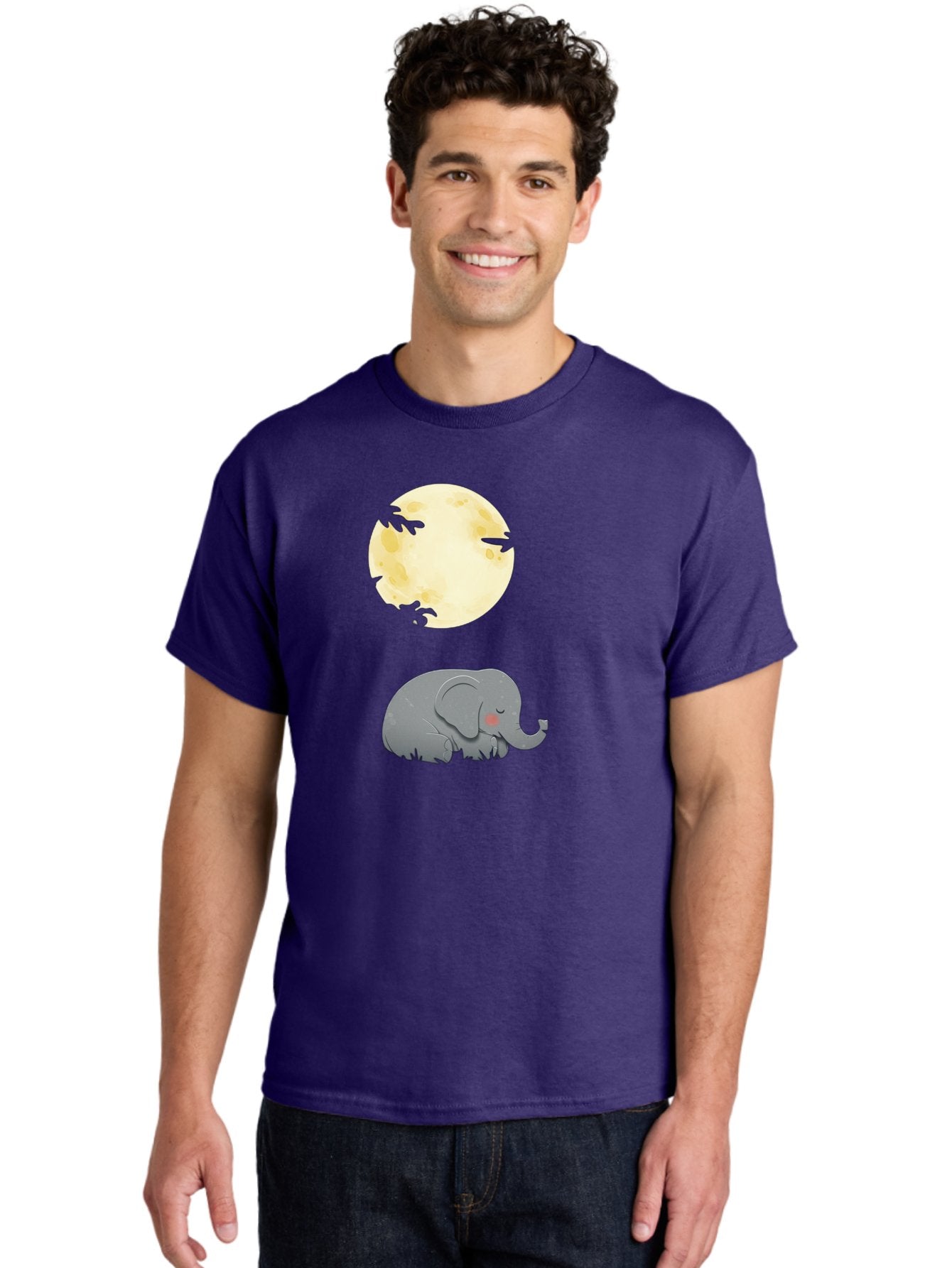 Sleeping-Elephant-1 Men'S Graphic Tee, 100% Cotton, Comfortable Casual Summer Wear, Machine Washable, Vintage Camera, Old Camera, Antique Camera, Black Camera, Classic Photography, Photography Equipment, Nostalgic Device, Film Camera, Bai360 24