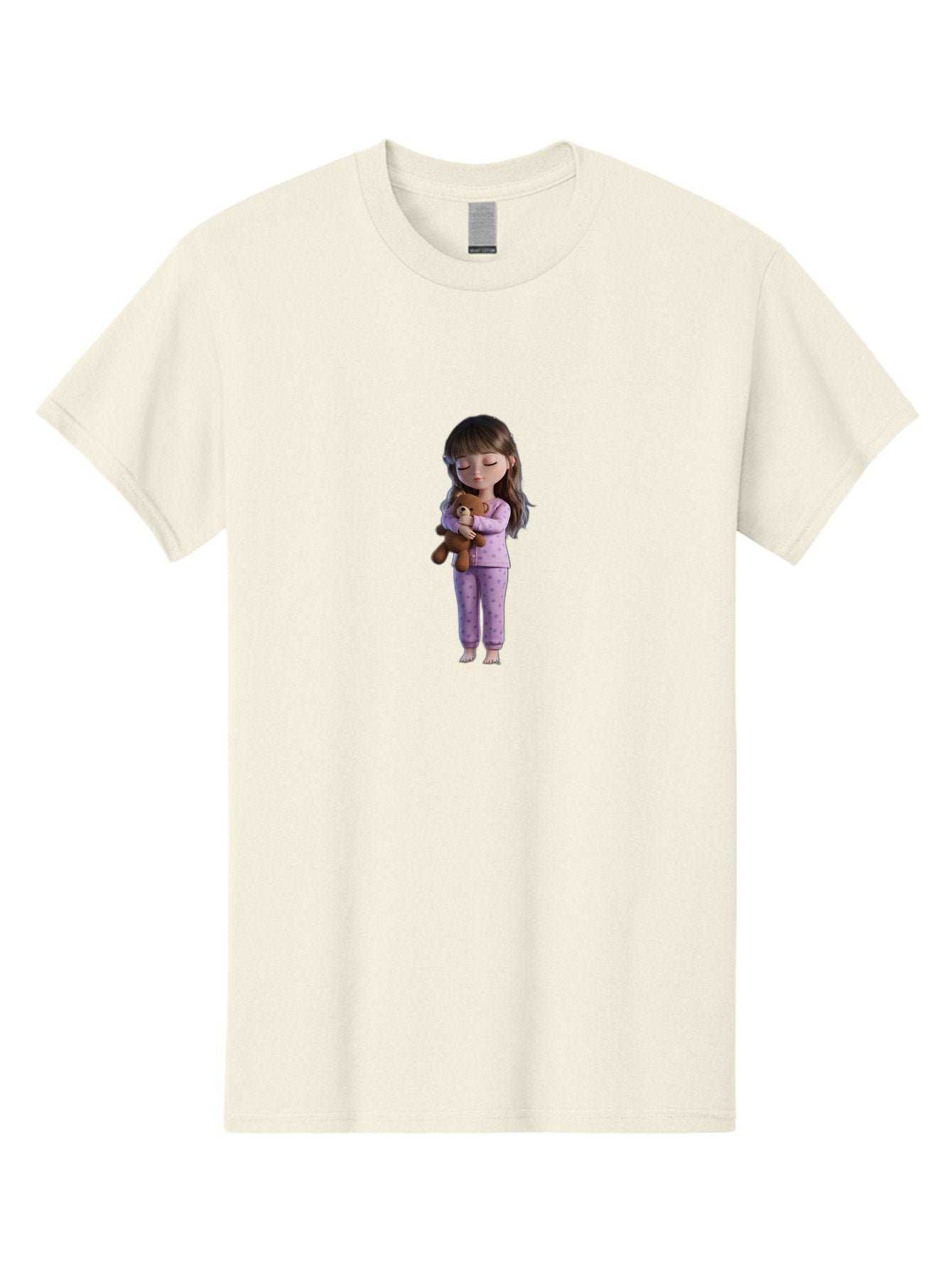 Sleeping-Girl-With-Teddy Men'S Graphic Tee, 100% Cotton, Comfortable Casual Summer Wear, Machine Washable, Vintage Camera, Old Camera, Antique Camera, Black Camera, Classic Photography, Photography Equipment, Nostalgic Device, Film Camera, Bai363