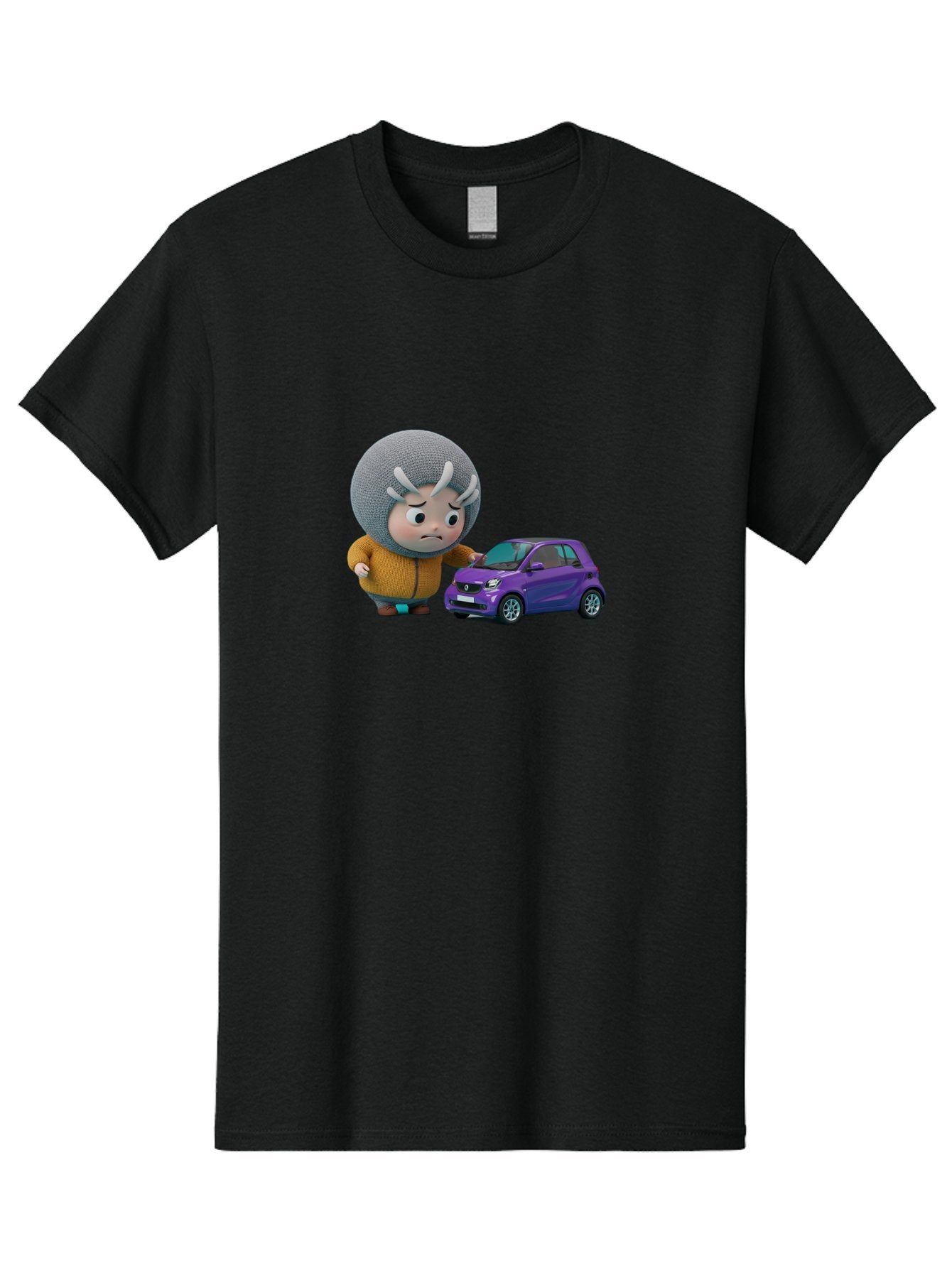 Smart-Car-Cartoon-Character Men'S Graphic Tee, 100% Cotton, Comfortable Casual Summer Wear, Machine Washable, Vintage Camera, Old Camera, Antique Camera, Black Camera, Classic Photography, Photography Equipment, Nostalgic Device, Film Camera, Bai365 12