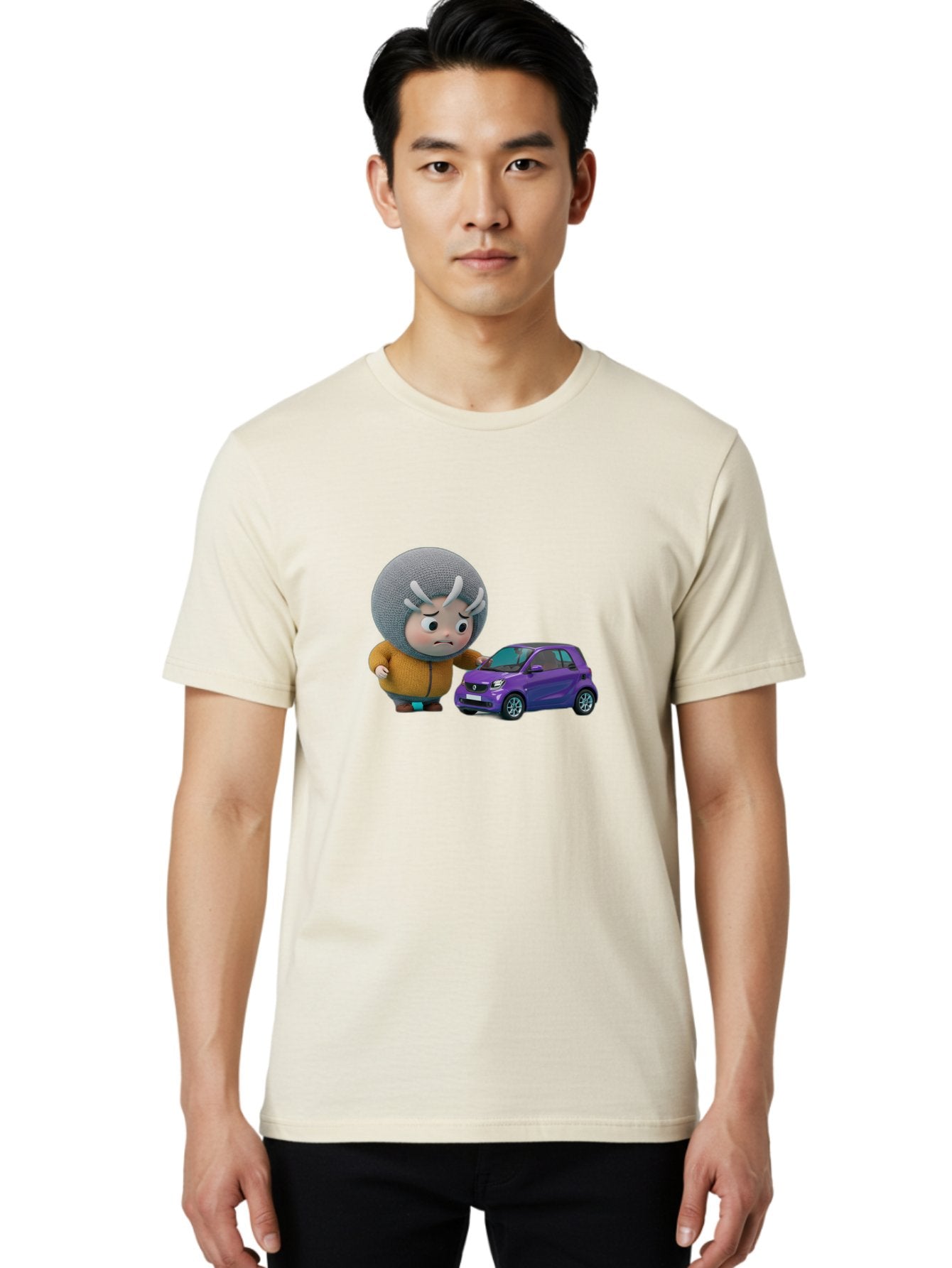 Smart-Car-Cartoon-Character Men'S Graphic Tee, 100% Cotton, Comfortable Casual Summer Wear, Machine Washable, Vintage Camera, Old Camera, Antique Camera, Black Camera, Classic Photography, Photography Equipment, Nostalgic Device, Film Camera, Bai365 17