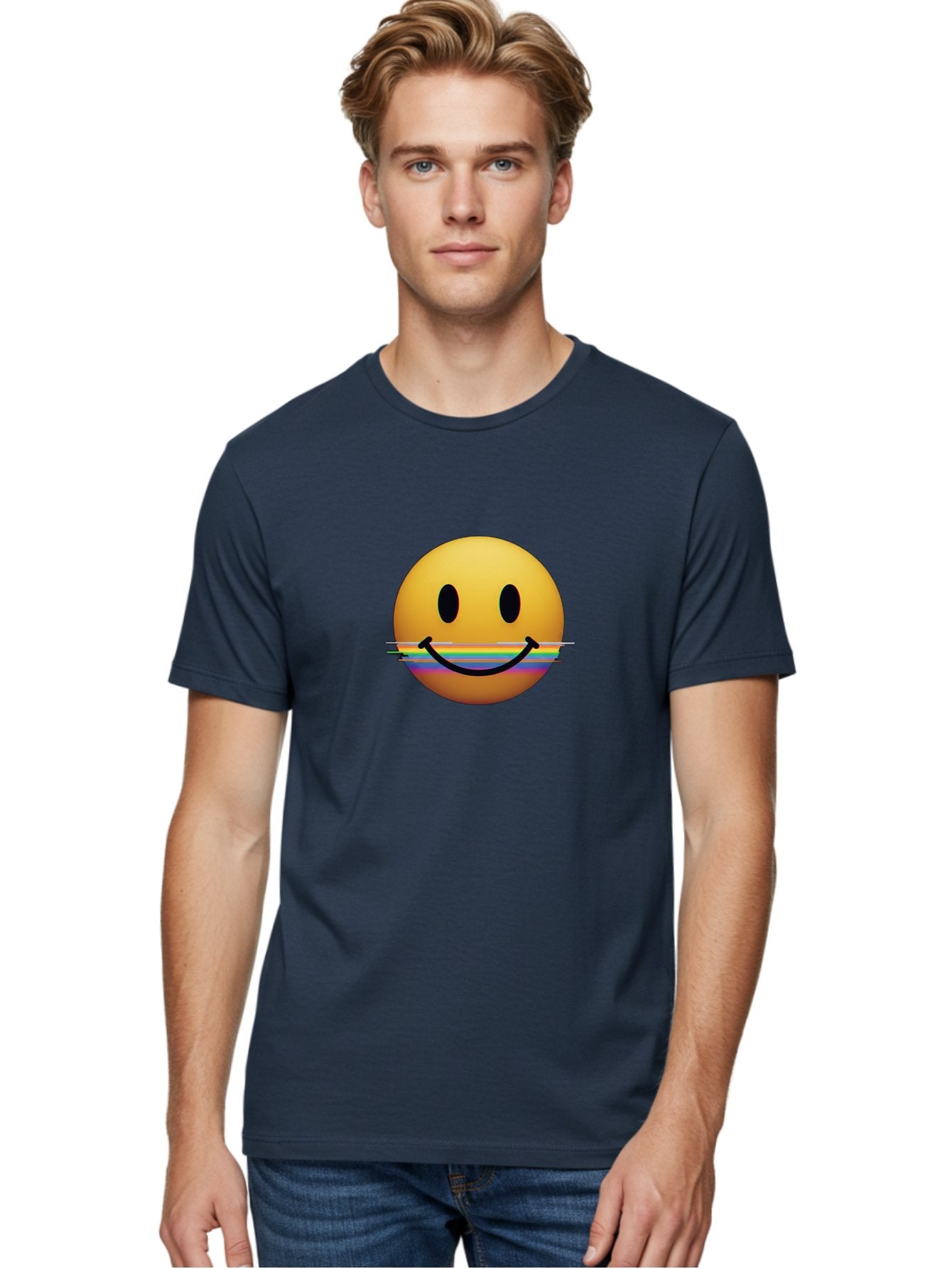Smiley-Face-1 Men'S Graphic Tee, 100% Cotton, Comfortable Casual Summer Wear, Machine Washable, Vintage Camera, Old Camera, Antique Camera, Black Camera, Classic Photography, Photography Equipment, Nostalgic Device, Film Camera, Camera Art Bai371 22