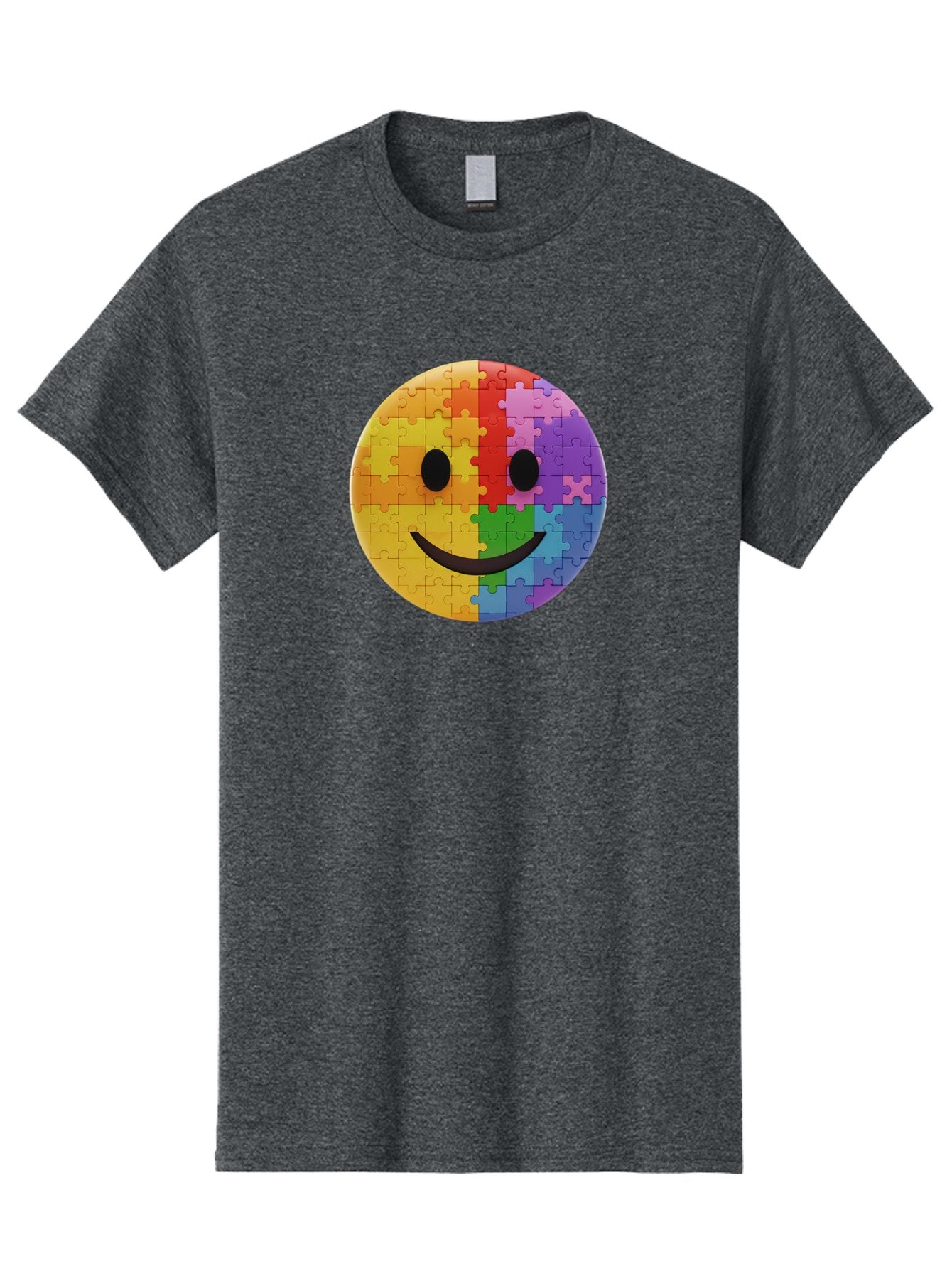 Smiley-Face-Jigsaw Men'S Graphic Tee, 100% Cotton, Comfortable Casual Summer Wear, Machine Washable, Vintage Camera, Old Camera, Antique Camera, Black Camera, Classic Photography, Photography Equipment, Nostalgic Device, Film Camera, Bai373 10