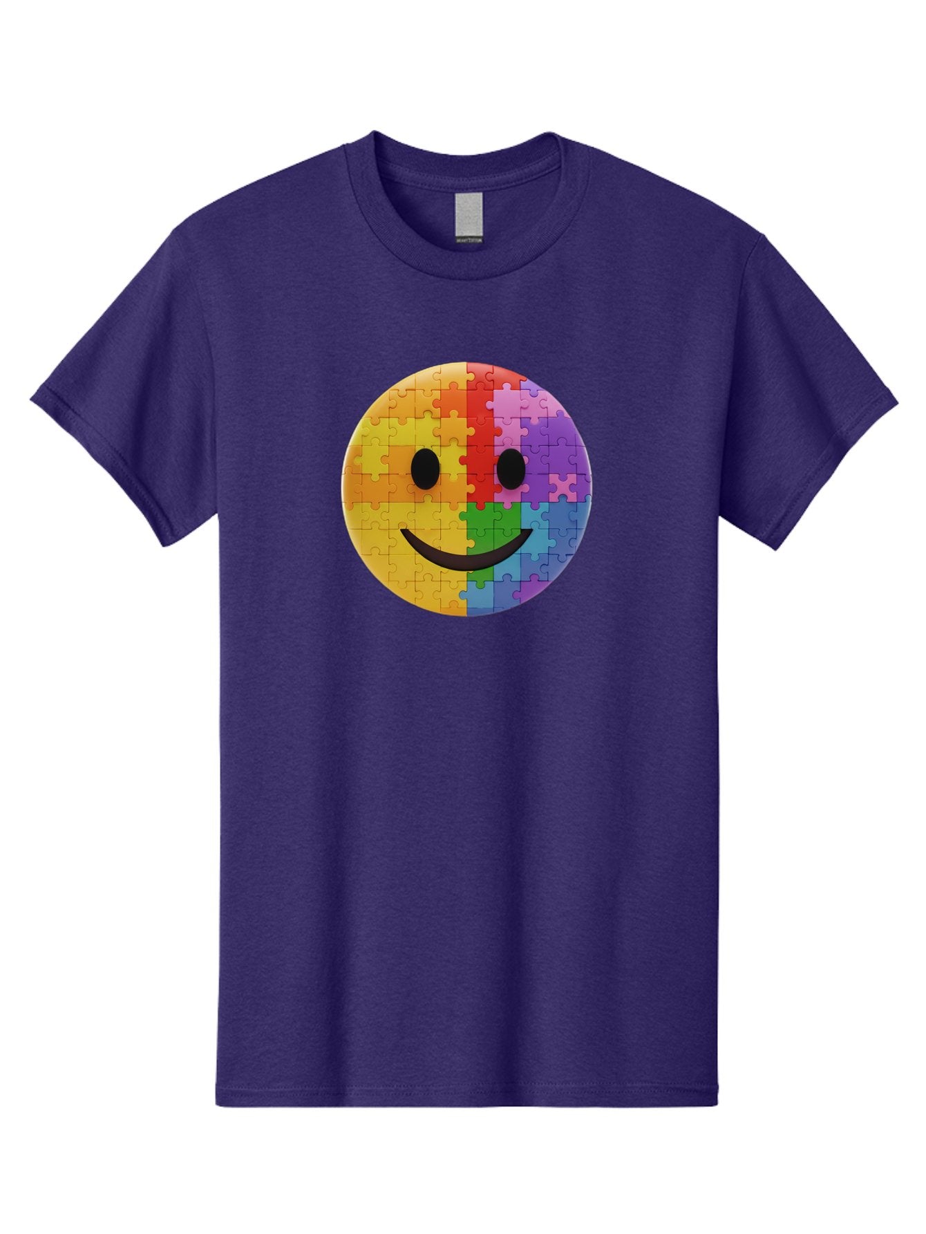 Smiley-Face-Jigsaw Men'S Graphic Tee, 100% Cotton, Comfortable Casual Summer Wear, Machine Washable, Vintage Camera, Old Camera, Antique Camera, Black Camera, Classic Photography, Photography Equipment, Nostalgic Device, Film Camera, Bai373 4