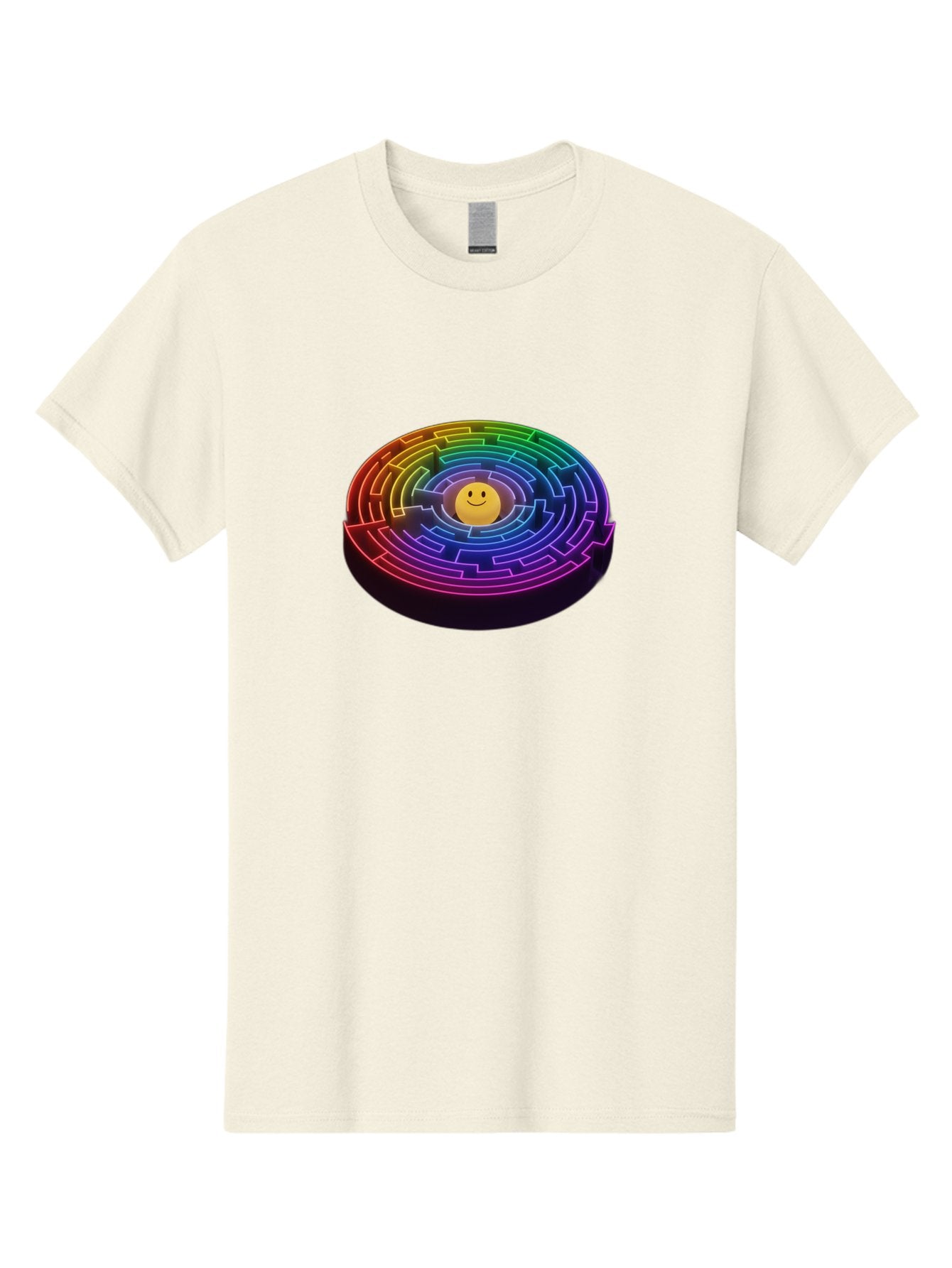 Smiley-Face-Labyrinth Men'S Graphic Tee, 100% Cotton, Comfortable Casual Summer Wear, Machine Washable, Vintage Camera, Old Camera, Antique Camera, Black Camera, Classic Photography, Photography Equipment, Nostalgic Device, Film Camera, Bai374 3