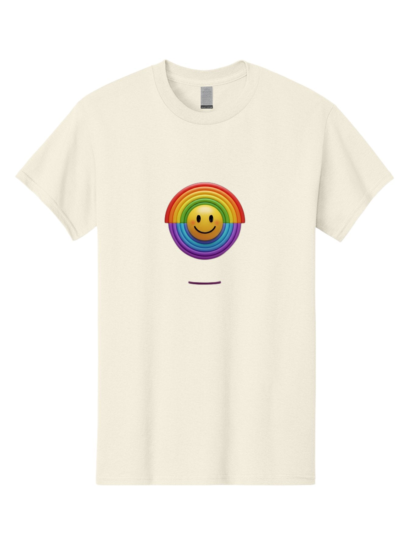 Smiley-Rainbow-1 Men'S Graphic Tee, 100% Cotton, Comfortable Casual Summer Wear, Machine Washable, Vintage Camera, Old Camera, Antique Camera, Black Camera, Classic Photography, Photography Equipment, Nostalgic Device, Film Camera, Camera Art Bai378 7