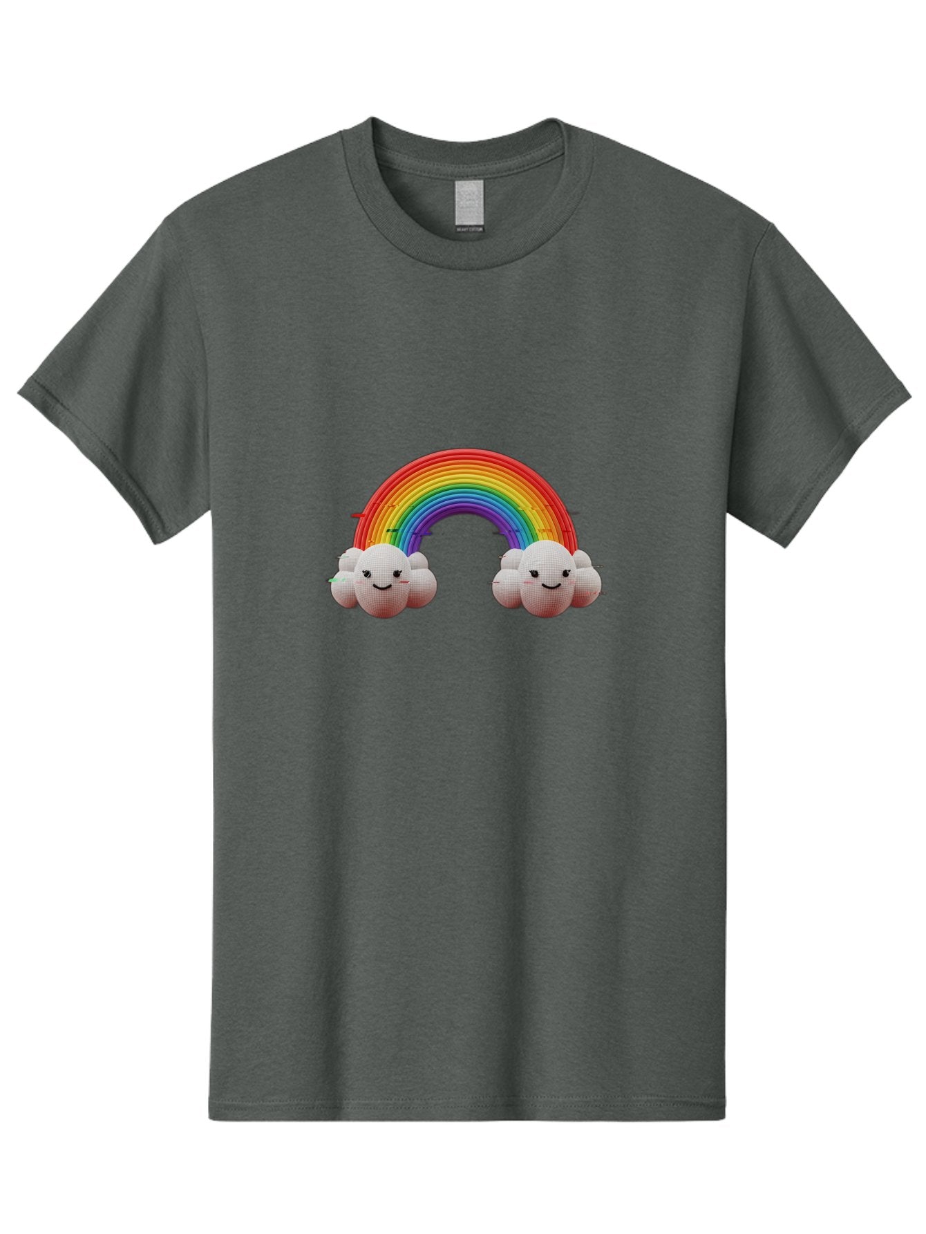 Smiling-Clouds-Rainbow Men'S Graphic Tee, 100% Cotton, Comfortable Casual Summer Wear, Machine Washable, Vintage Camera, Old Camera, Antique Camera, Black Camera, Classic Photography, Photography Equipment, Nostalgic Device, Film Camera, Bai387 7
