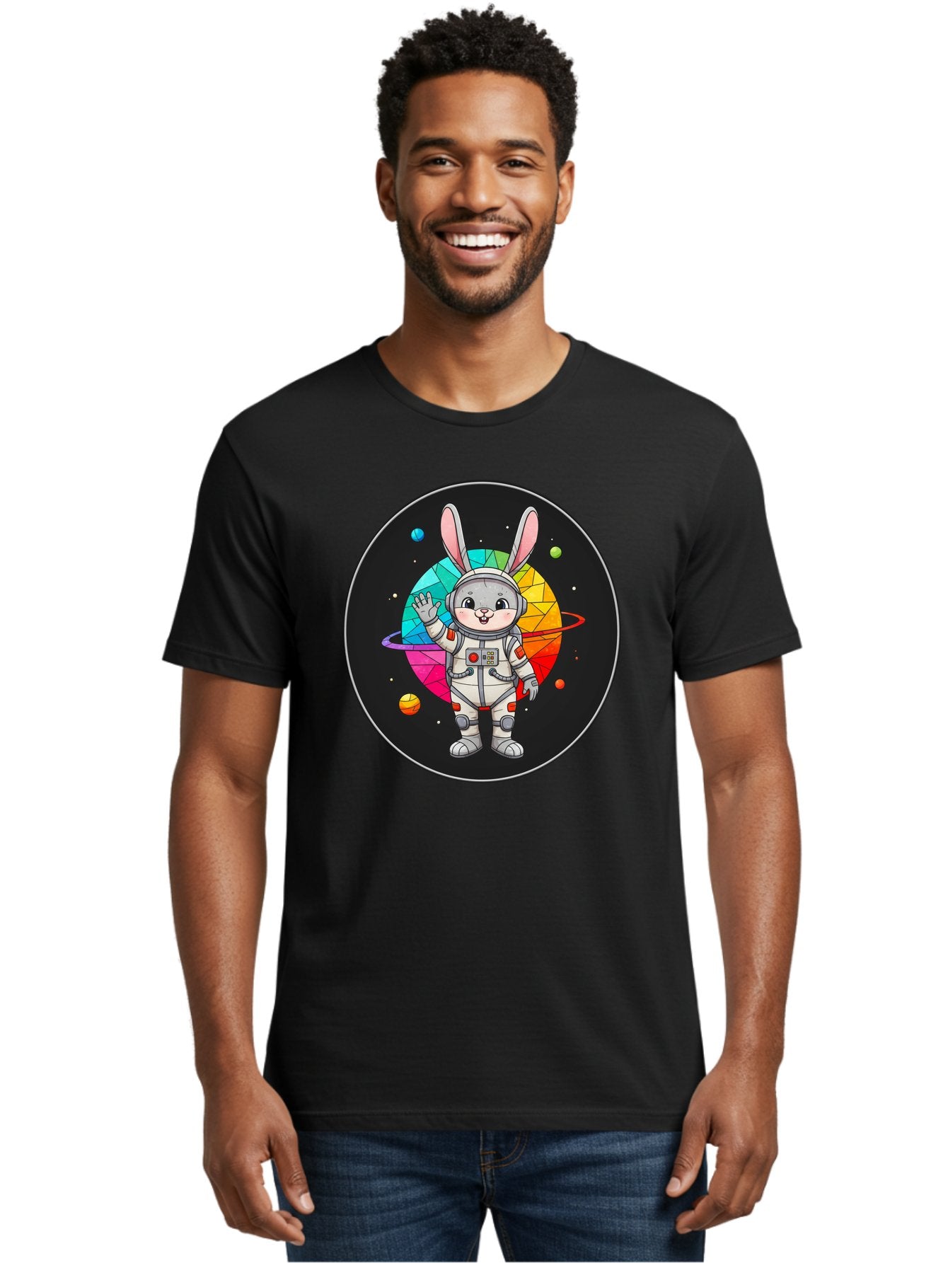 Space-Bunny-13 Men'S Graphic Tee, 100% Cotton, Comfortable Casual Summer Wear, Machine Washable, Vintage Camera, Old Camera, Antique Camera, Black Camera, Classic Photography, Photography Equipment, Nostalgic Device, Film Camera, Camera Art Bai396 19