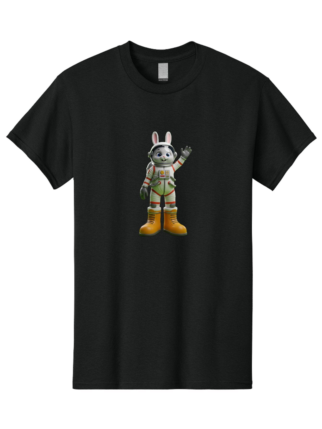 Space-Bunny-2 Men'S Graphic Tee, 100% Cotton, Comfortable Casual Summer Wear, Machine Washable, Vintage Camera, Old Camera, Antique Camera, Black Camera, Classic Photography, Photography Equipment, Nostalgic Device, Film Camera, Camera Art Bai399 8