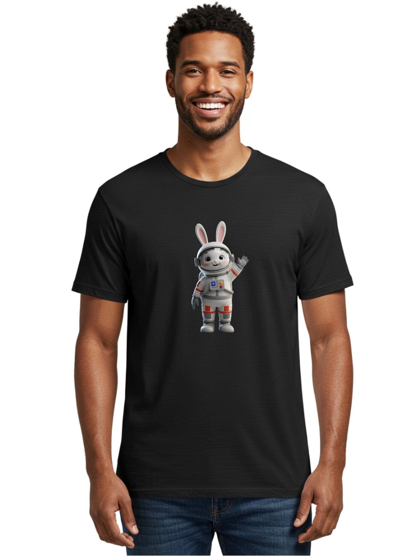 Space-Bunny-3 Men'S Graphic Tee, 100% Cotton, Comfortable Casual Summer Wear, Machine Washable, Vintage Camera, Old Camera, Antique Camera, Black Camera, Classic Photography, Photography Equipment, Nostalgic Device, Film Camera, Camera Art Bai400 29