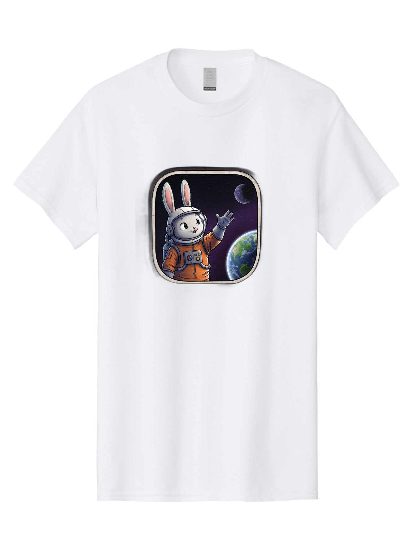 Space-Bunny-8 Men'S Graphic Tee, 100% Cotton, Comfortable Casual Summer Wear, Machine Washable, Vintage Camera, Old Camera, Antique Camera, Black Camera, Classic Photography, Photography Equipment, Nostalgic Device, Film Camera, Camera Art Bai405 8