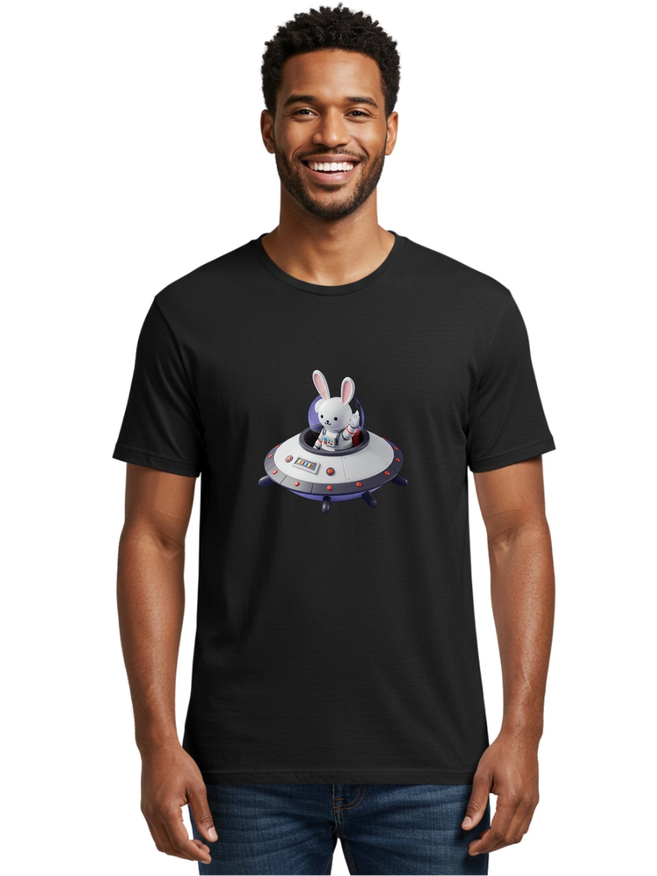 Space-Bunny-9 Men'S Graphic Tee, 100% Cotton, Comfortable Casual Summer Wear, Machine Washable, Vintage Camera, Old Camera, Antique Camera, Black Camera, Classic Photography, Photography Equipment, Nostalgic Device, Film Camera, Camera Art Bai406 22
