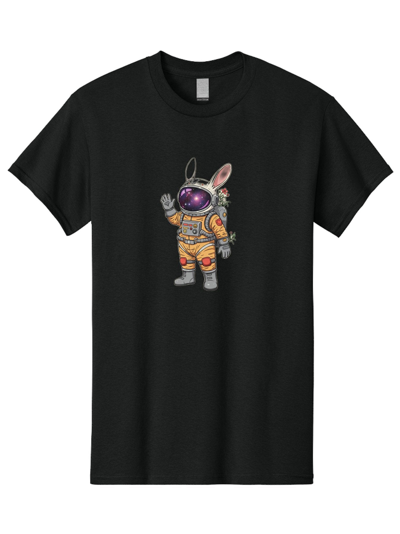 Space-Bunny-Astronaut-1 Men'S Graphic Tee, 100% Cotton, Comfortable Casual Summer Wear, Machine Washable, Vintage Camera, Old Camera, Antique Camera, Black Camera, Classic Photography, Photography Equipment, Nostalgic Device, Film Camera, Bai407 8