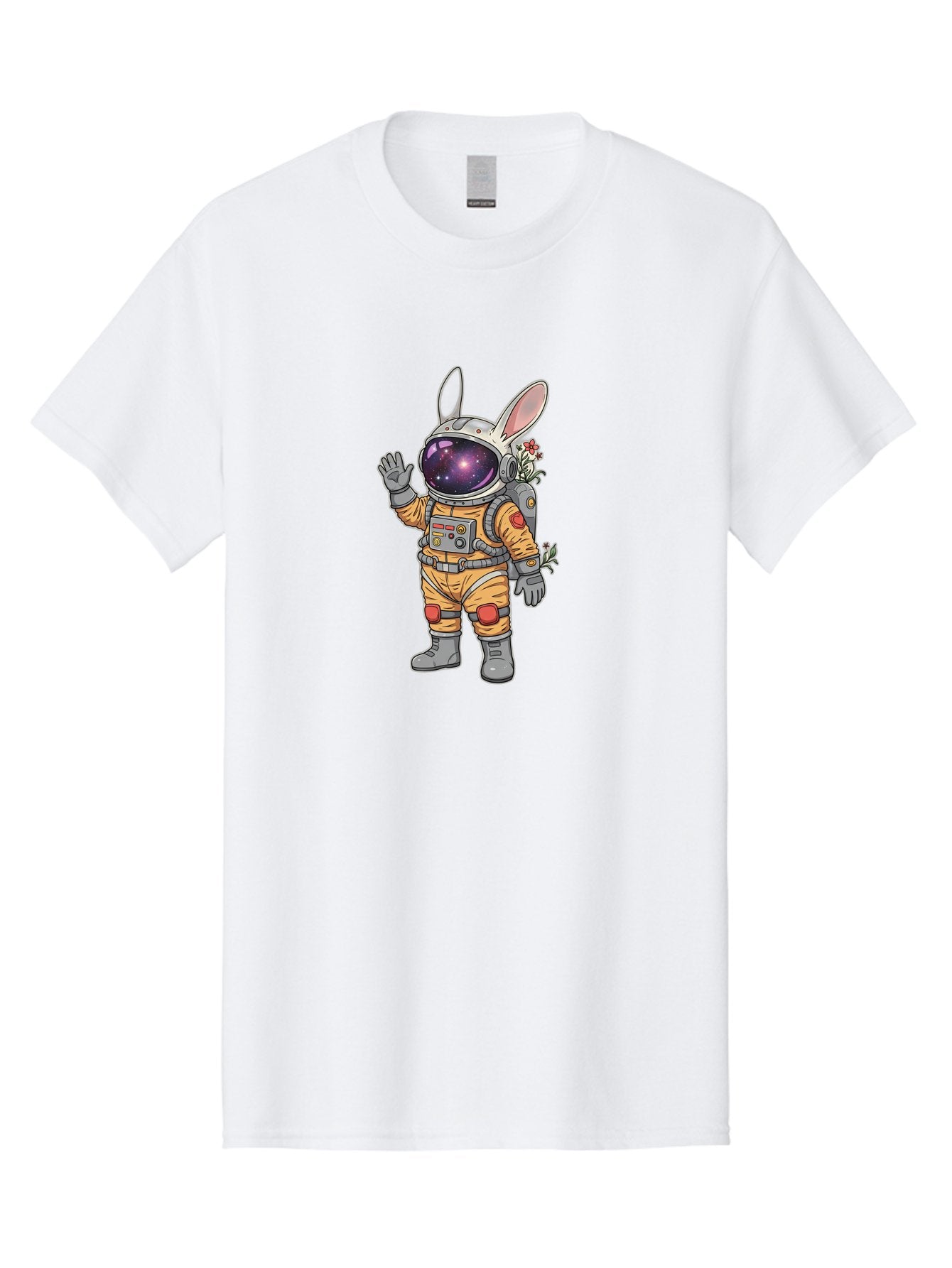 Space-Bunny-Astronaut-1 Men'S Graphic Tee, 100% Cotton, Comfortable Casual Summer Wear, Machine Washable, Vintage Camera, Old Camera, Antique Camera, Black Camera, Classic Photography, Photography Equipment, Nostalgic Device, Film Camera, Bai407