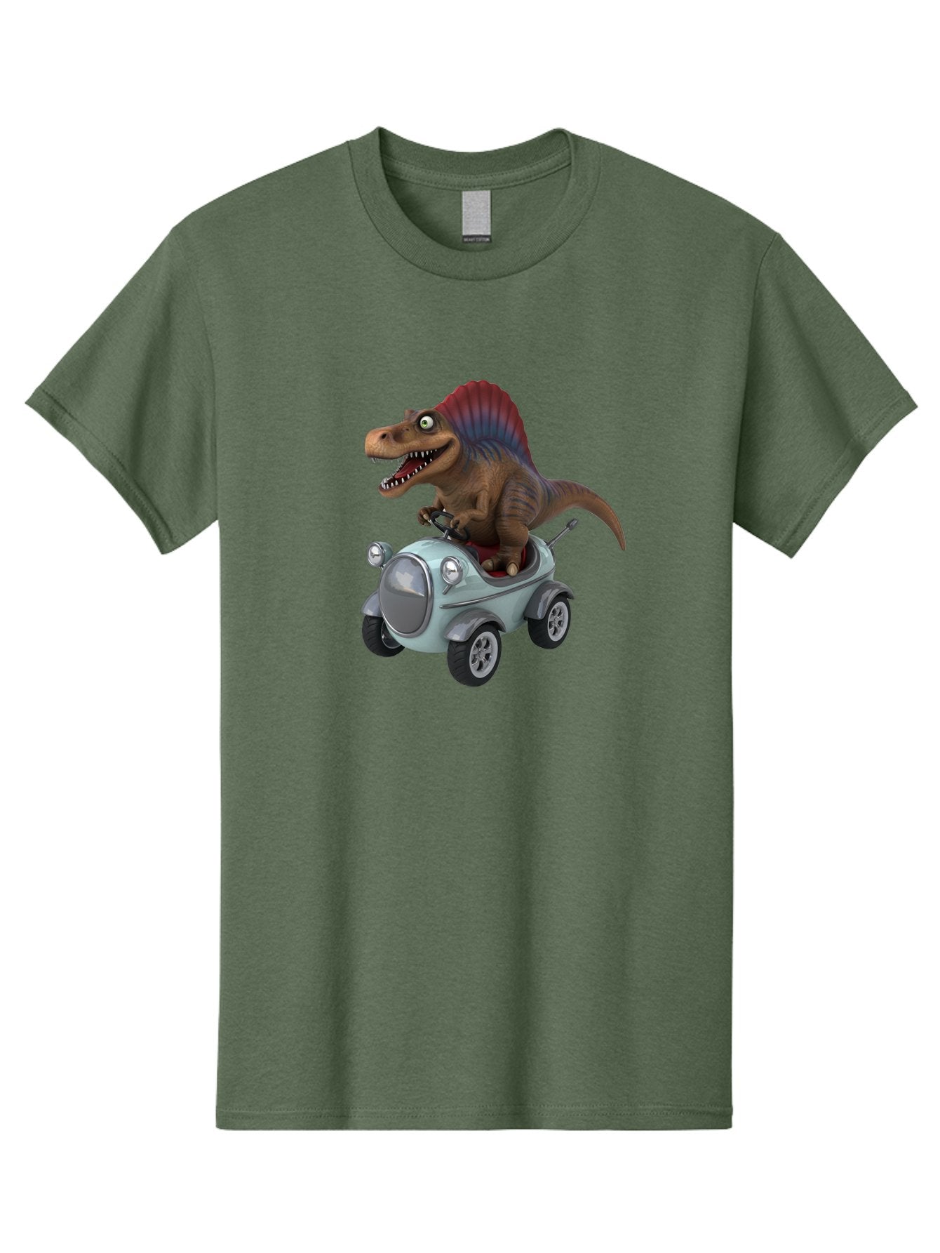 Spinosaurus-Driving-A-Car Men'S Graphic Tee, 100% Cotton, Comfortable Casual Summer Wear, Machine Washable, Vintage Camera, Old Camera, Antique Camera, Black Camera, Classic Photography, Photography Equipment, Nostalgic Device, Film Camera, Bai413 3