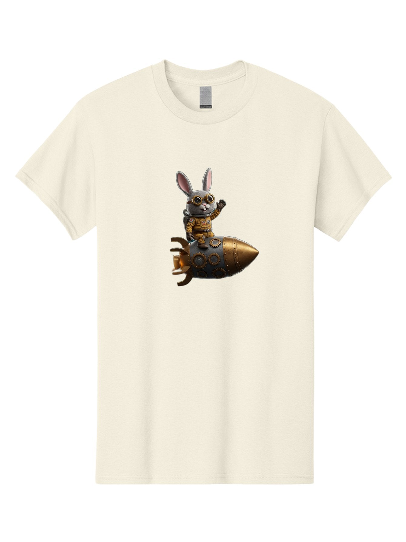 Steampunk-Bunny-Rocket Men'S Graphic Tee, 100% Cotton, Comfortable Casual Summer Wear, Machine Washable, Vintage Camera, Old Camera, Antique Camera, Black Camera, Classic Photography, Photography Equipment, Nostalgic Device, Film Camera, Bai419 8