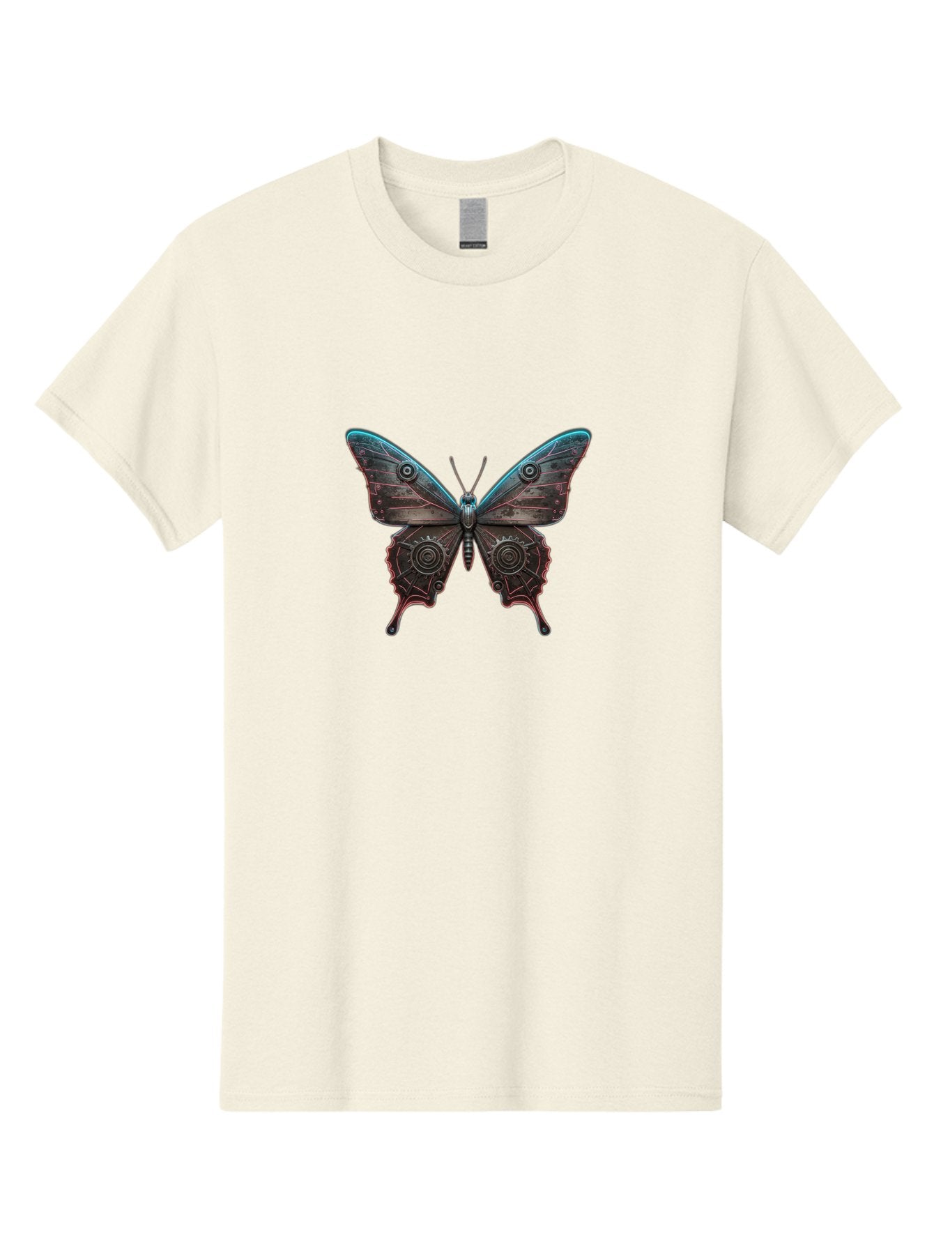 Steampunk-Butterfly Men'S Graphic Tee, 100% Cotton, Comfortable Casual Summer Wear, Machine Washable, Vintage Camera, Old Camera, Antique Camera, Black Camera, Classic Photography, Photography Equipment, Nostalgic Device, Film Camera, Bai420 12